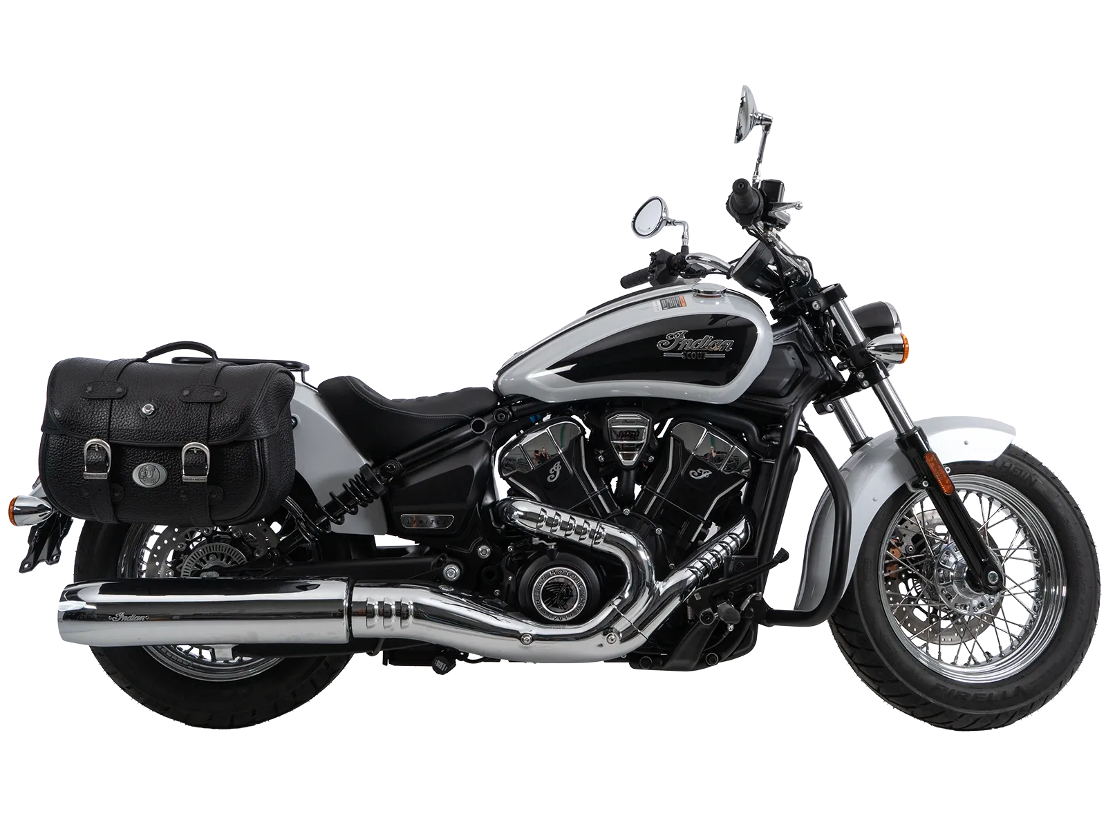C-Bow side carrier chrome for Indian Scout Classic (2025-)
