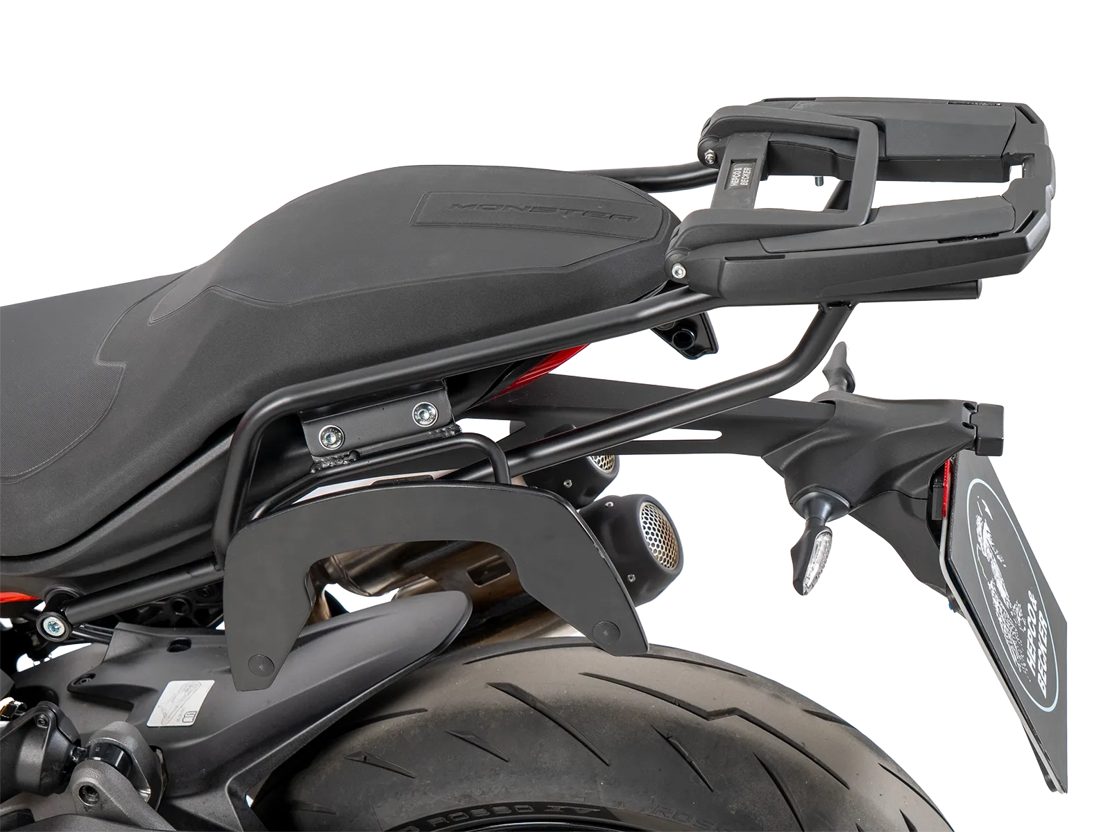 C-Bow side carrier black for Ducati Monster 890 / + (2026-)