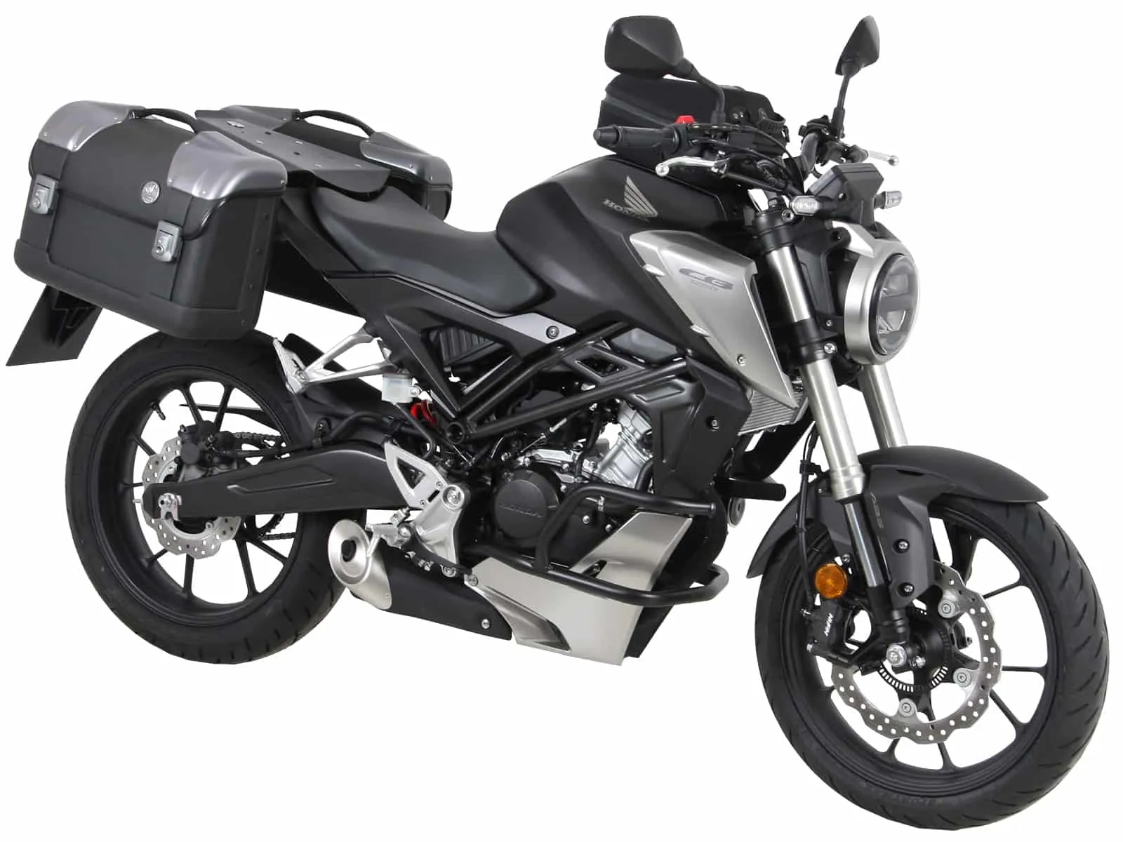 C-Bow side carrier black for Honda CB 125 R (2018-2024)