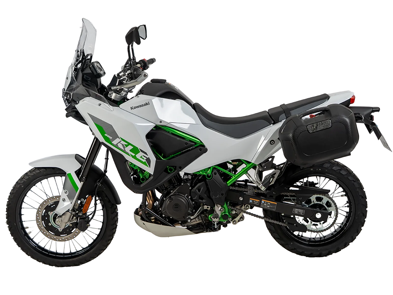 C-Bow side carrier one-sided left - black for Kawasaki KLE 500 / SE (2026-)