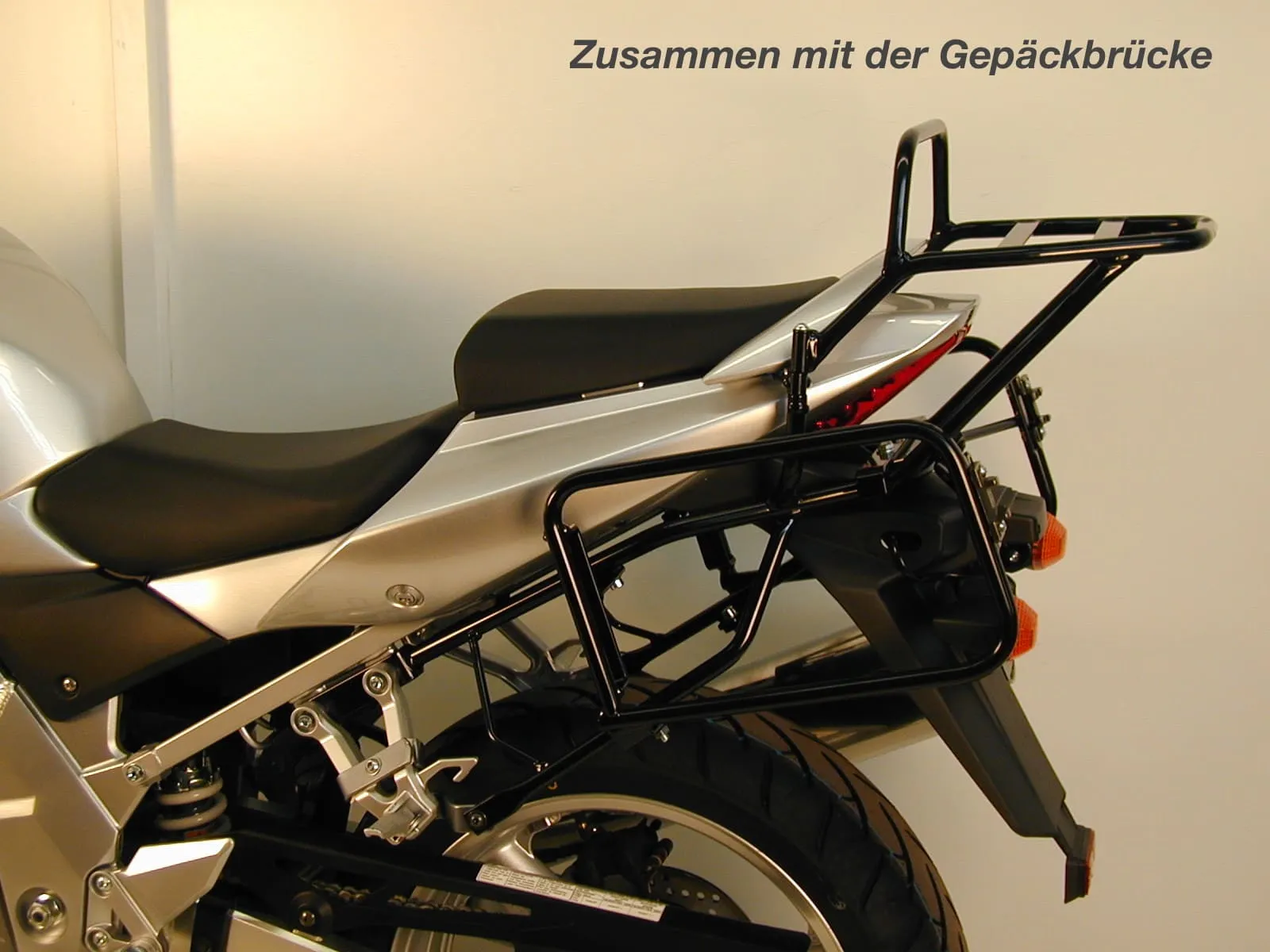 Side case carrier fixed black for Suzuki SV 1000/S (2003-2005)