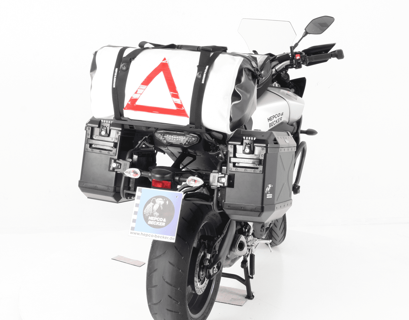 Side case carrier Lock-it anthracite for Yamaha MT-09 Tracer ABS (2015-2017)
