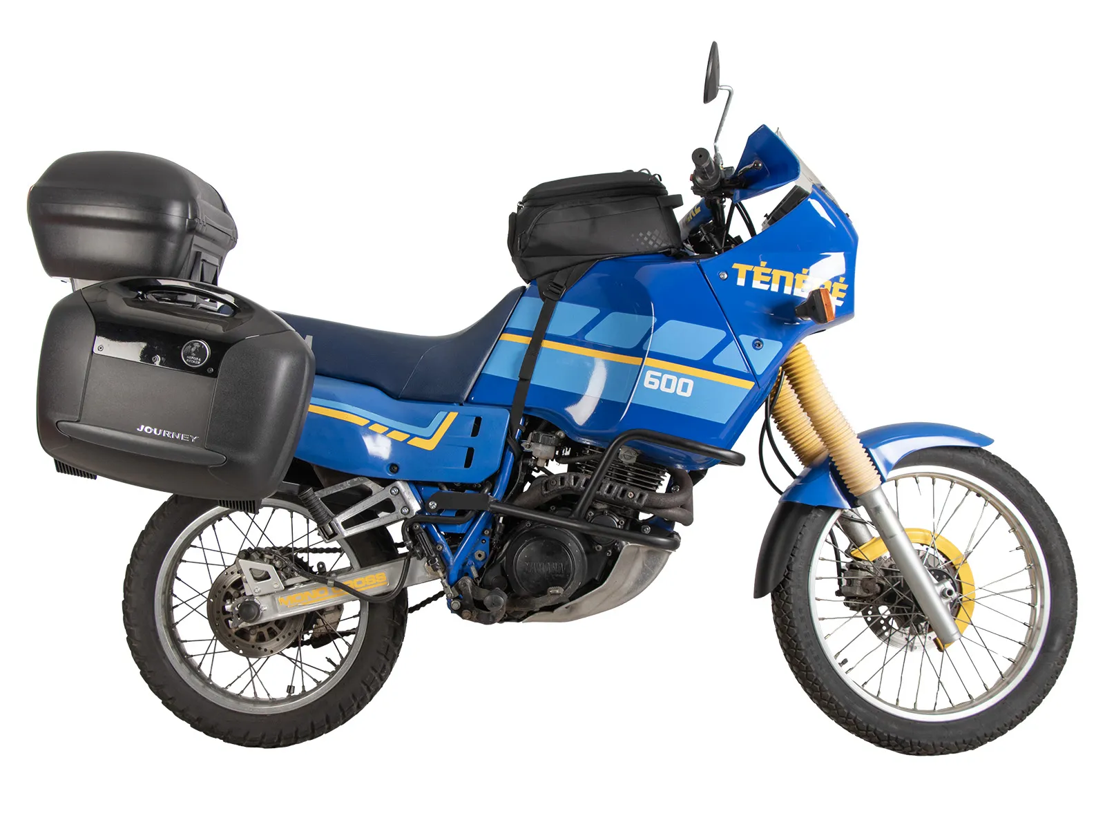 Side case carrier fixed black for Yamaha XT 600 Ténéré (1988-1990)