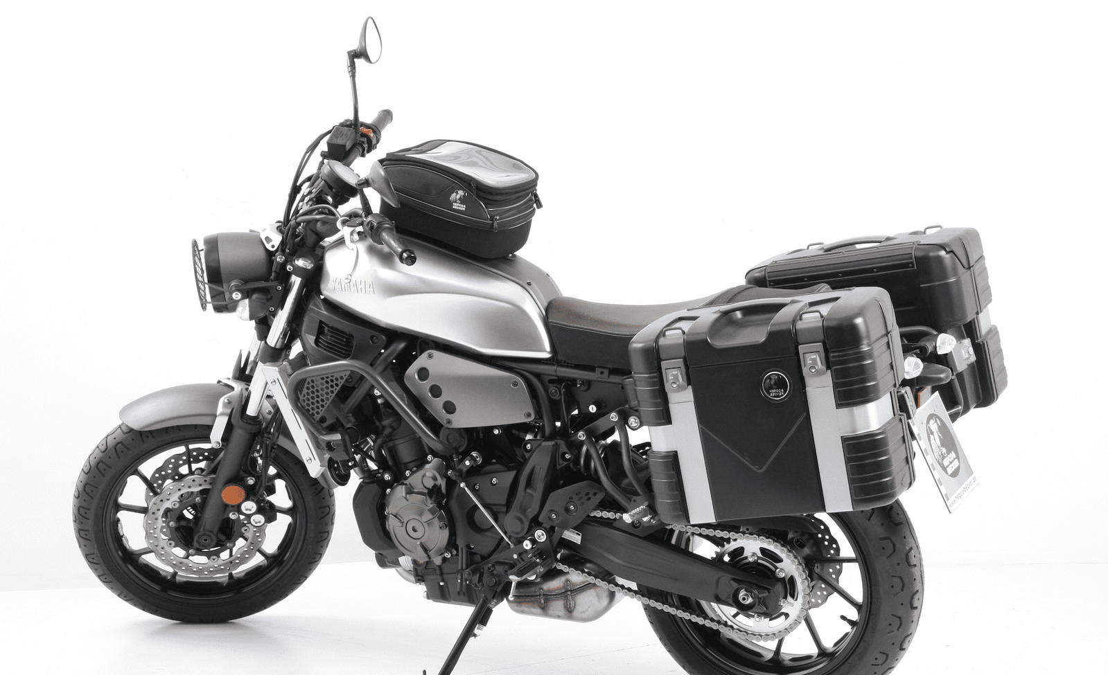 Side case carrier Lock-it anthracite for Yamaha XSR 700 / XTribute (2022-2025)