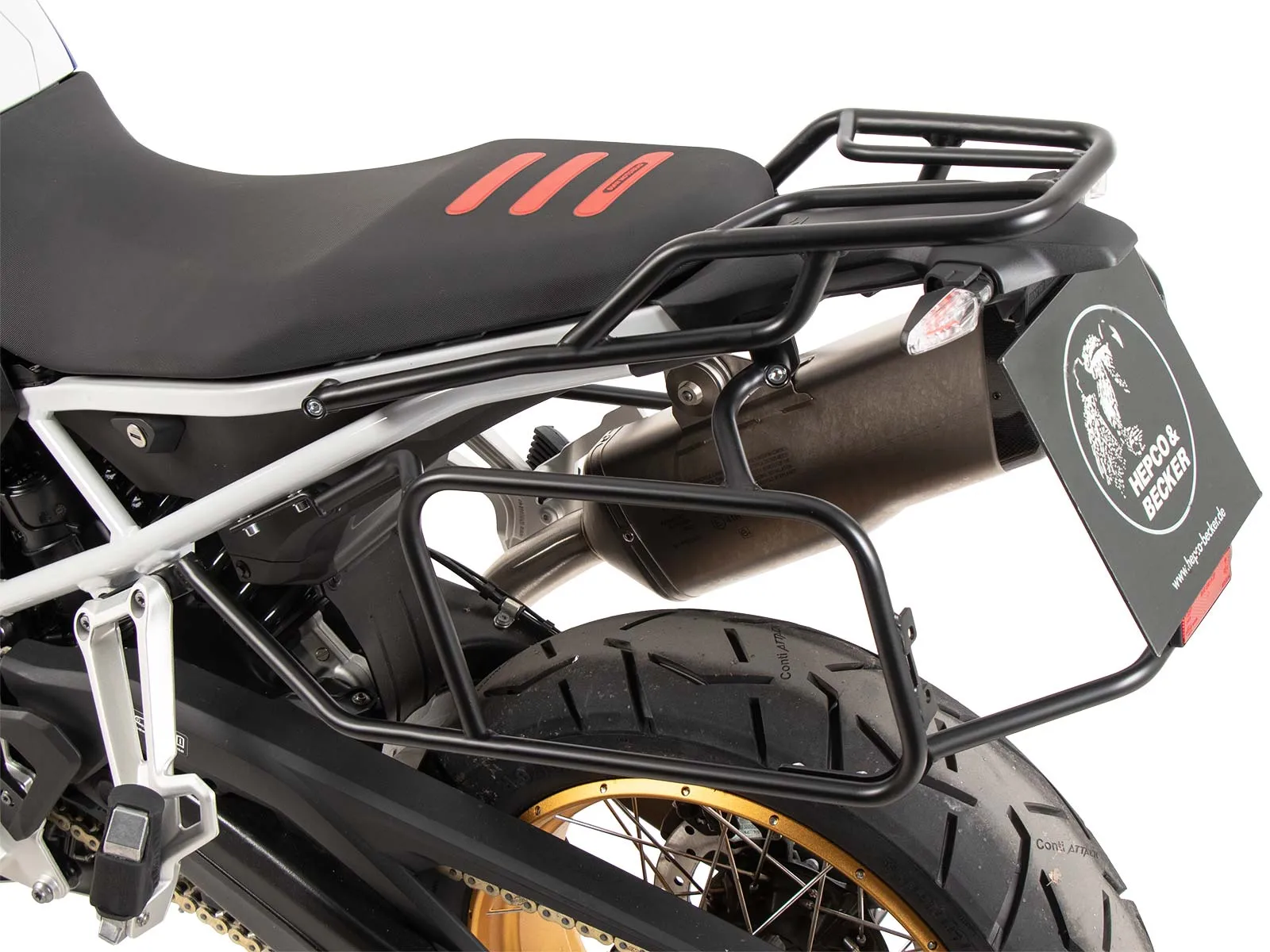 Side case carrier cutout for Xplorer cutout case 40/37 for BMW F 900 GS (2024-)