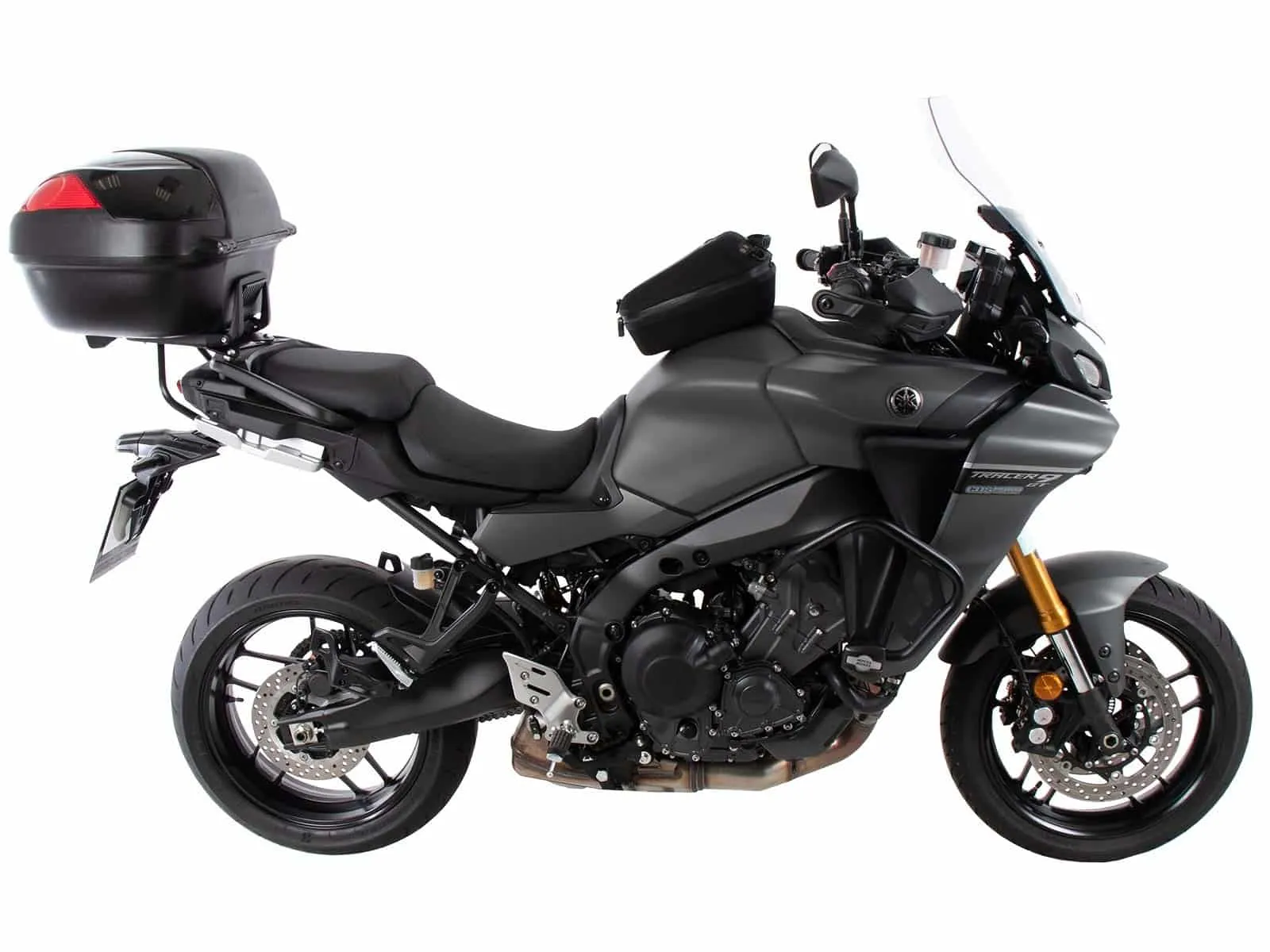 Alurack top case carrier black for Yamaha Tracer 9 / GT (2021-2024)