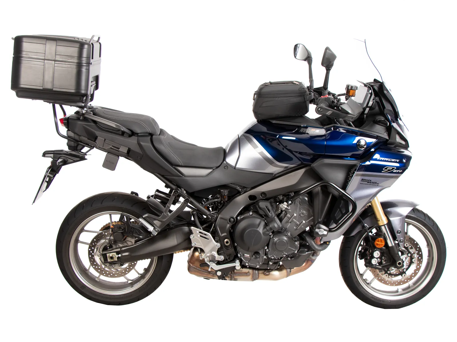 Alurack top case carrier black for Yamaha Tracer 9 GT / GT+ / Y-AMT (2025-)