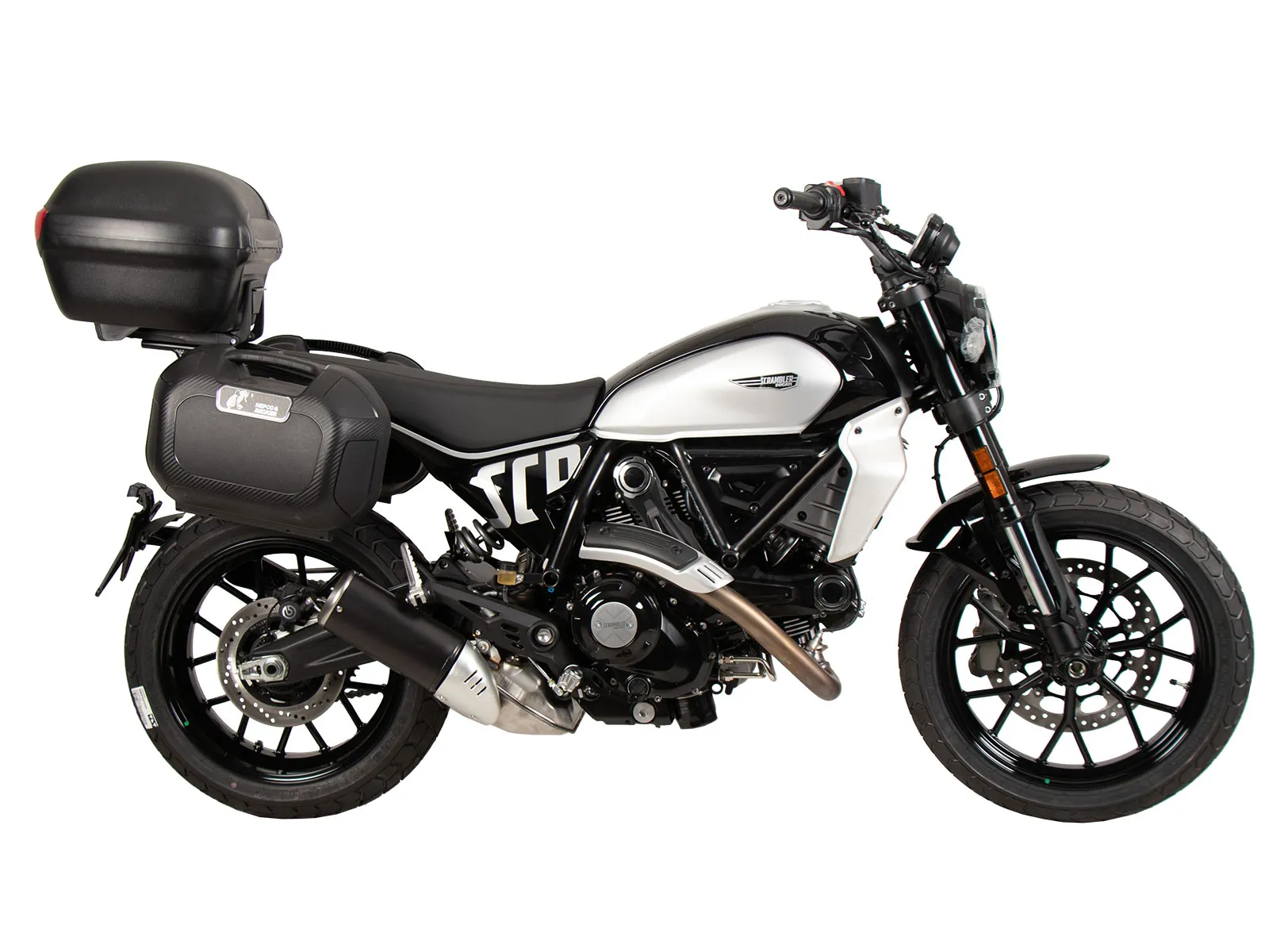 Alurack top case carrier black for Ducati Scrambler 800 Icon / Dark (2023-)