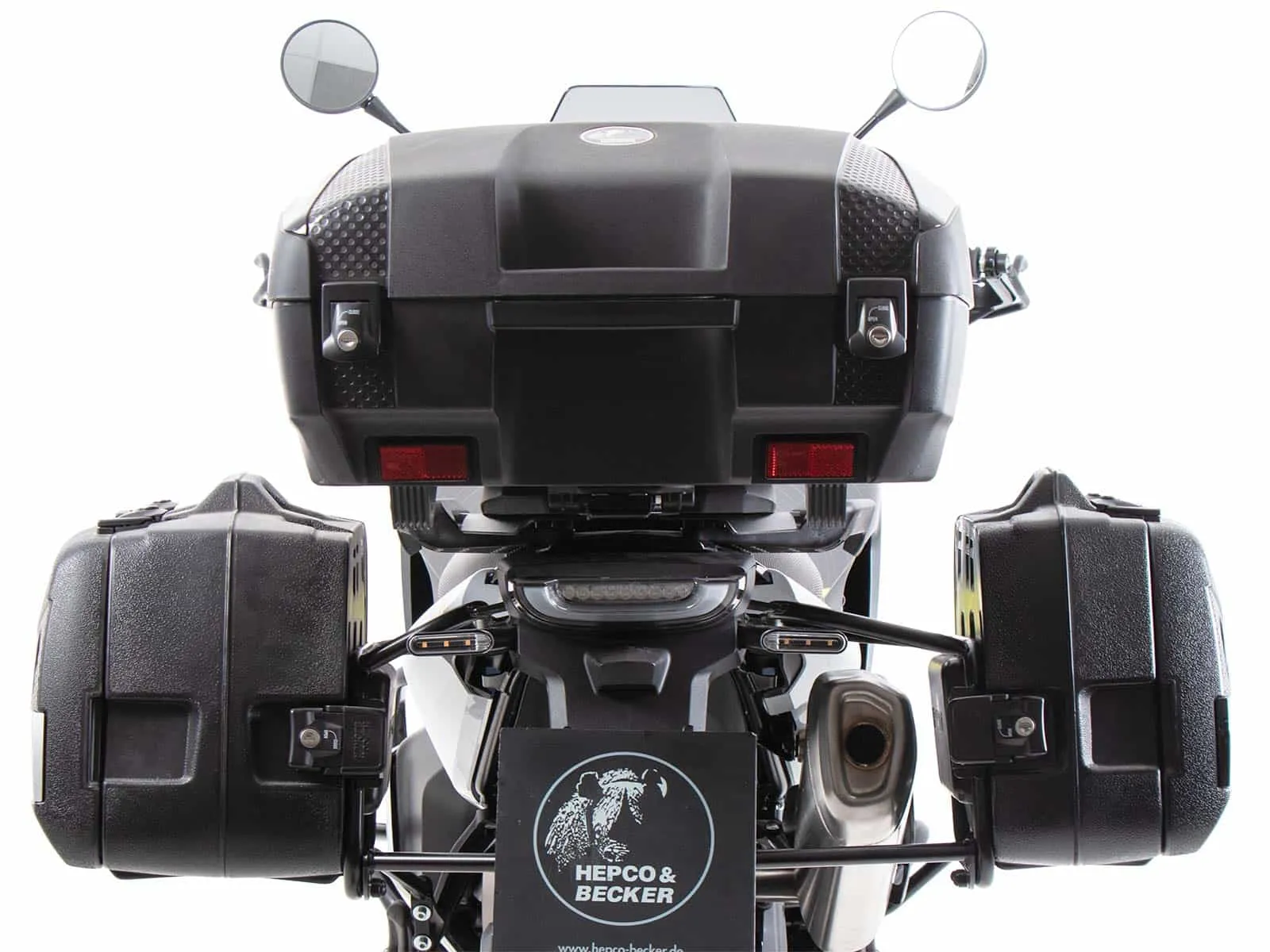 Side case carrier fixed black for Husqvarna Norden 901 / Expedition (2022-)