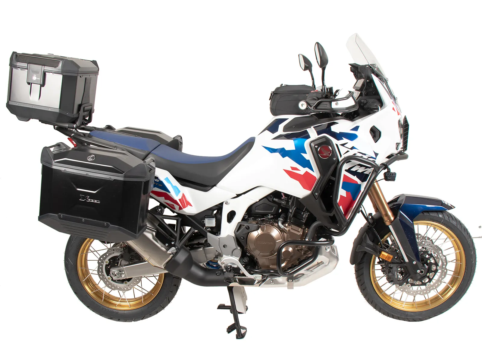 Side case carrier fixed black for Honda CRF 1100L Africa Twin Adventure Sports (2024-)