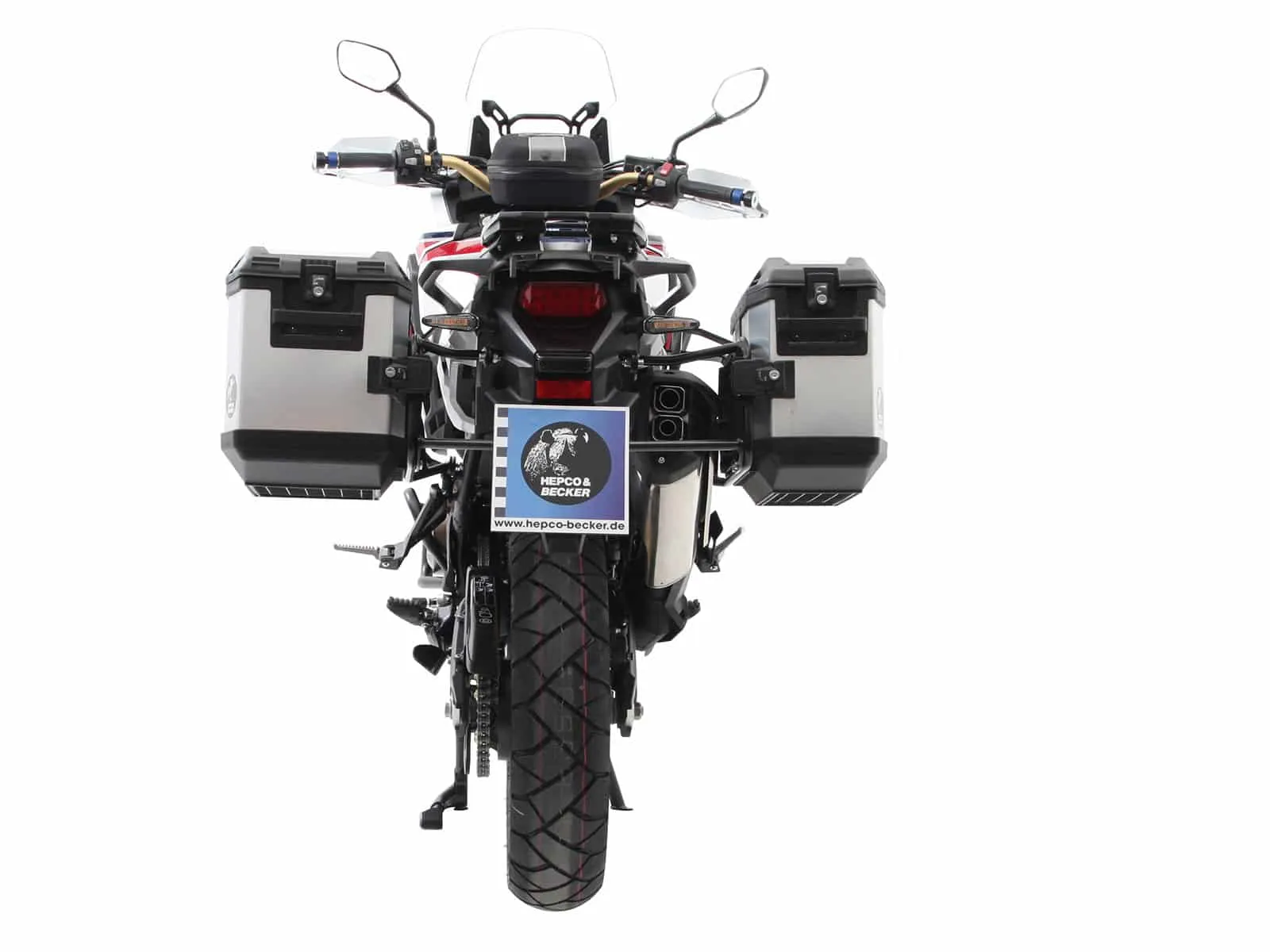 Side case carrier fixed black for Honda CRF 1000 Africa Twin (2016-2017)
