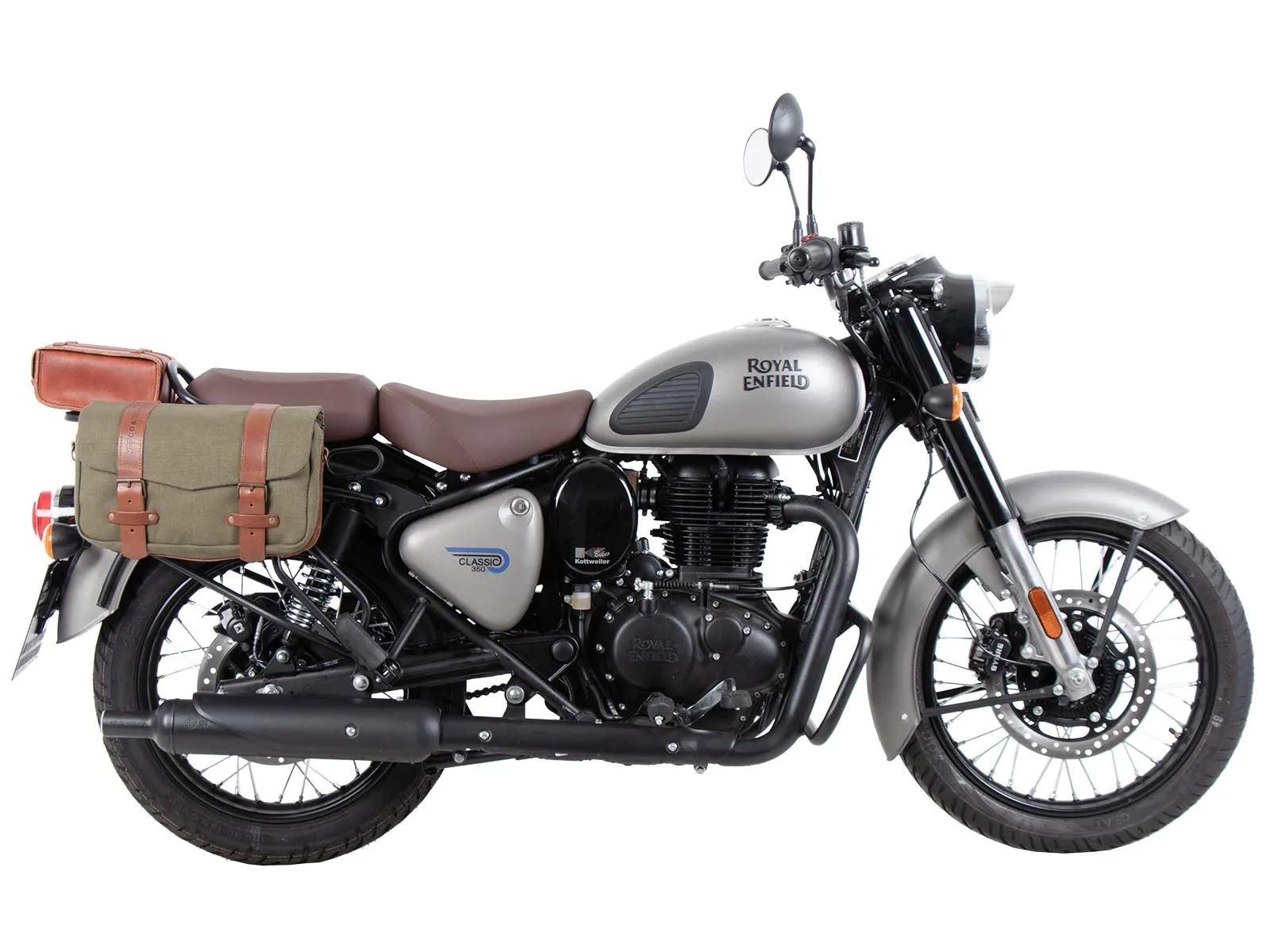 Tubular luggage rack black for Royal Enfield Classic 350 (2022-)