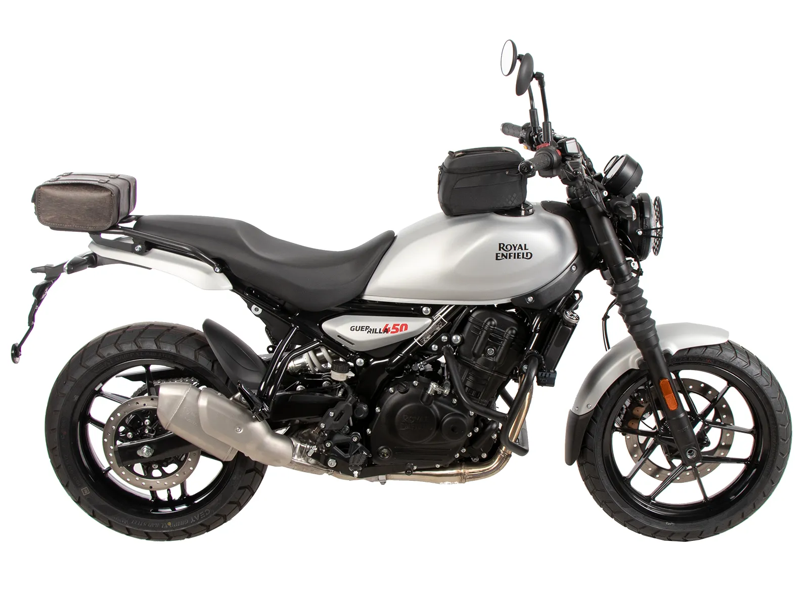Tubular luggage rack black for Royal Enfield Guerrilla 450 (2024-)