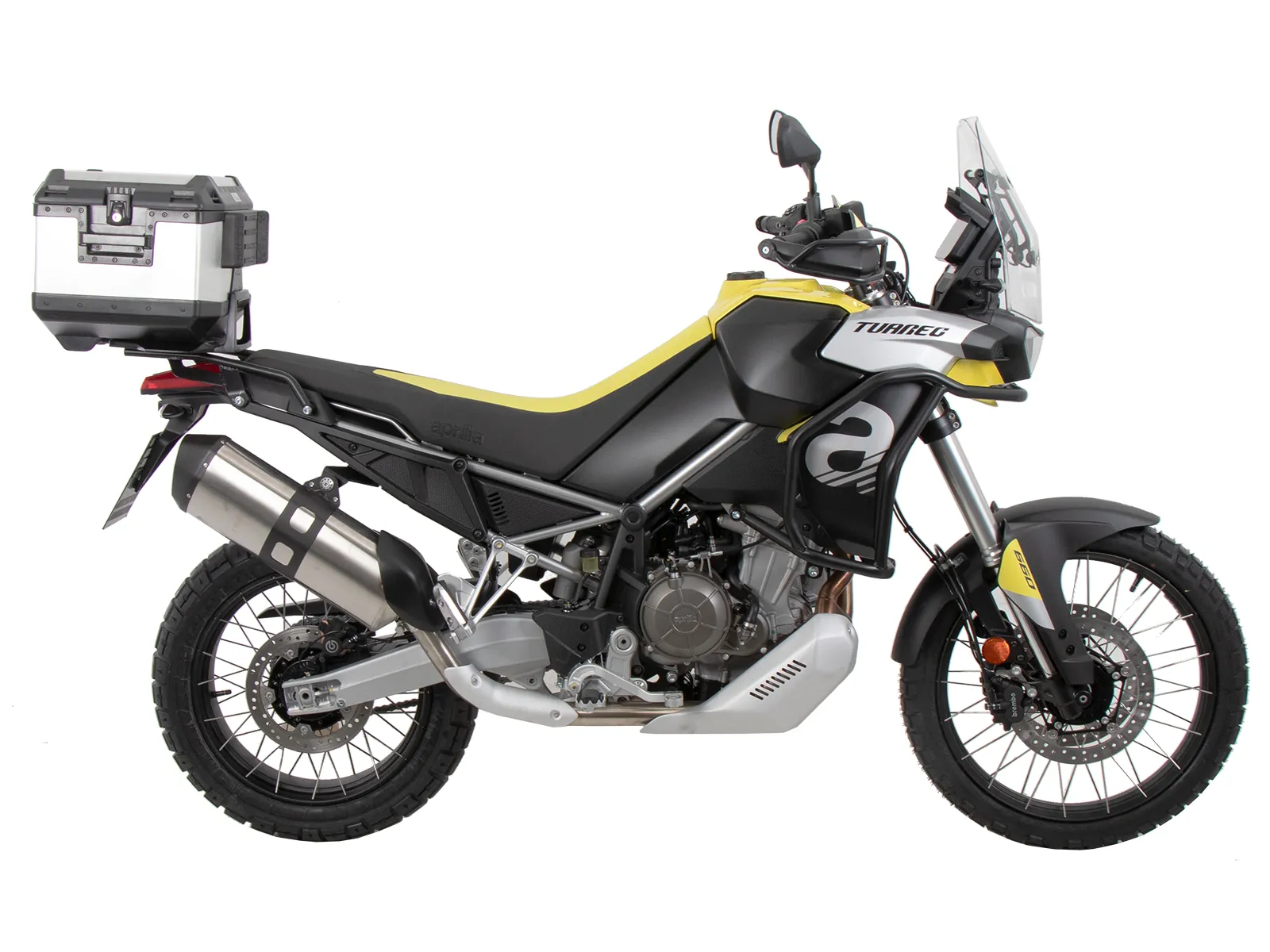Easyrack top case carrier black for Aprilia Tuareg 660 (2022-2024)