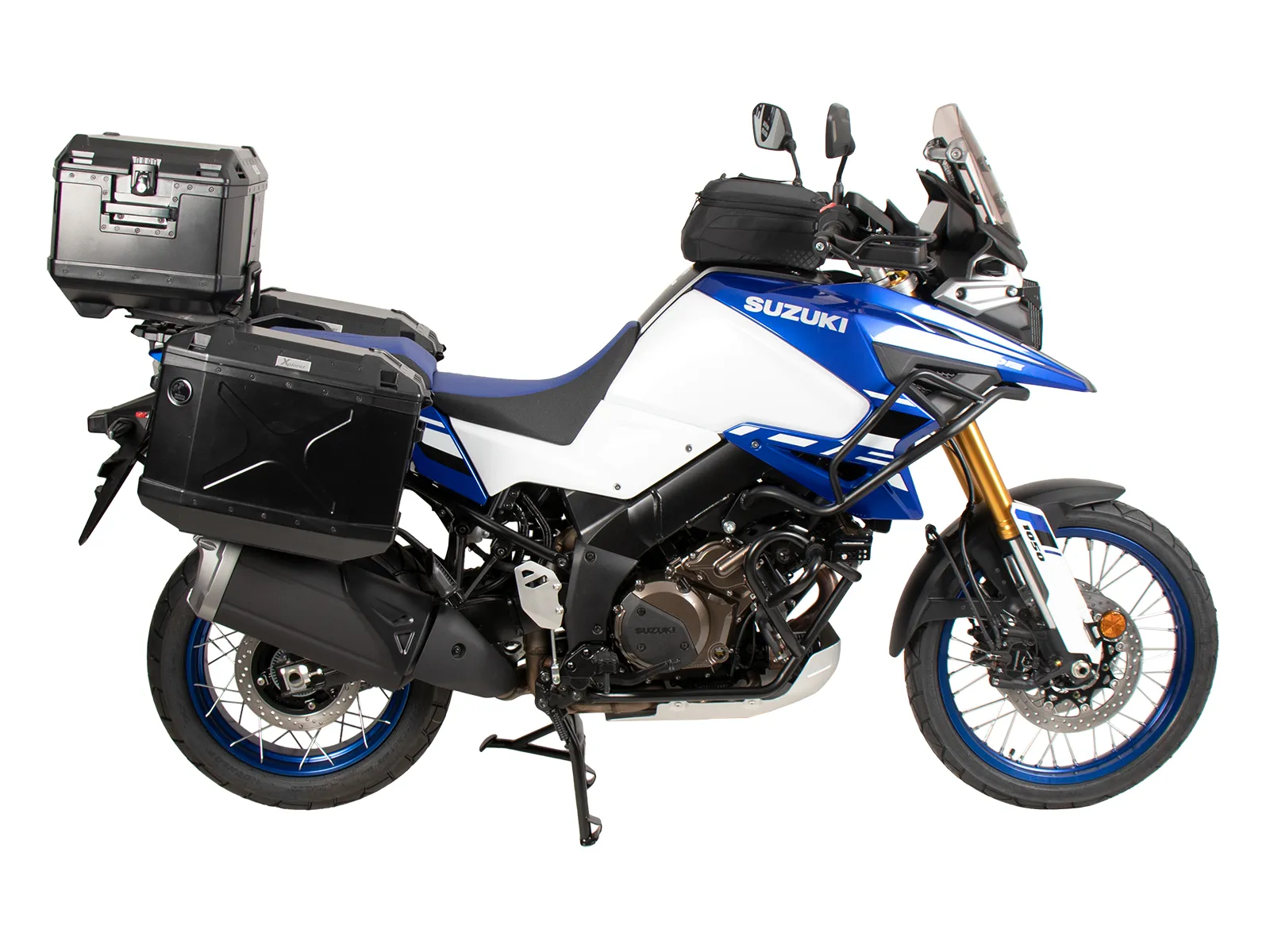 Easyrack top case carrier for combination with original luggage rack black for Suzuki V-Strom 1050 DE (2023-)