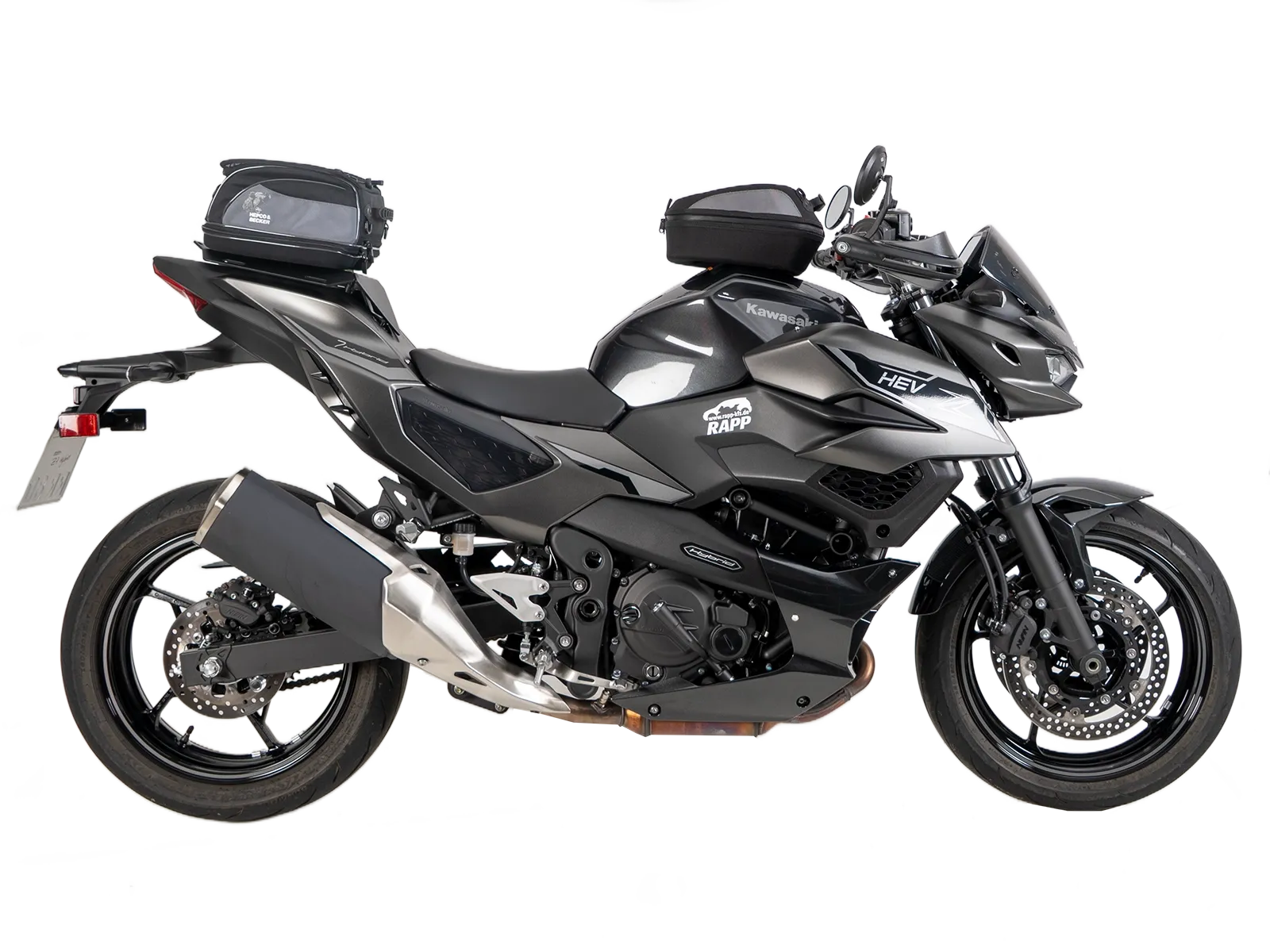 Sport rack black for Kawasaki Z7 Hybrid (2024-)