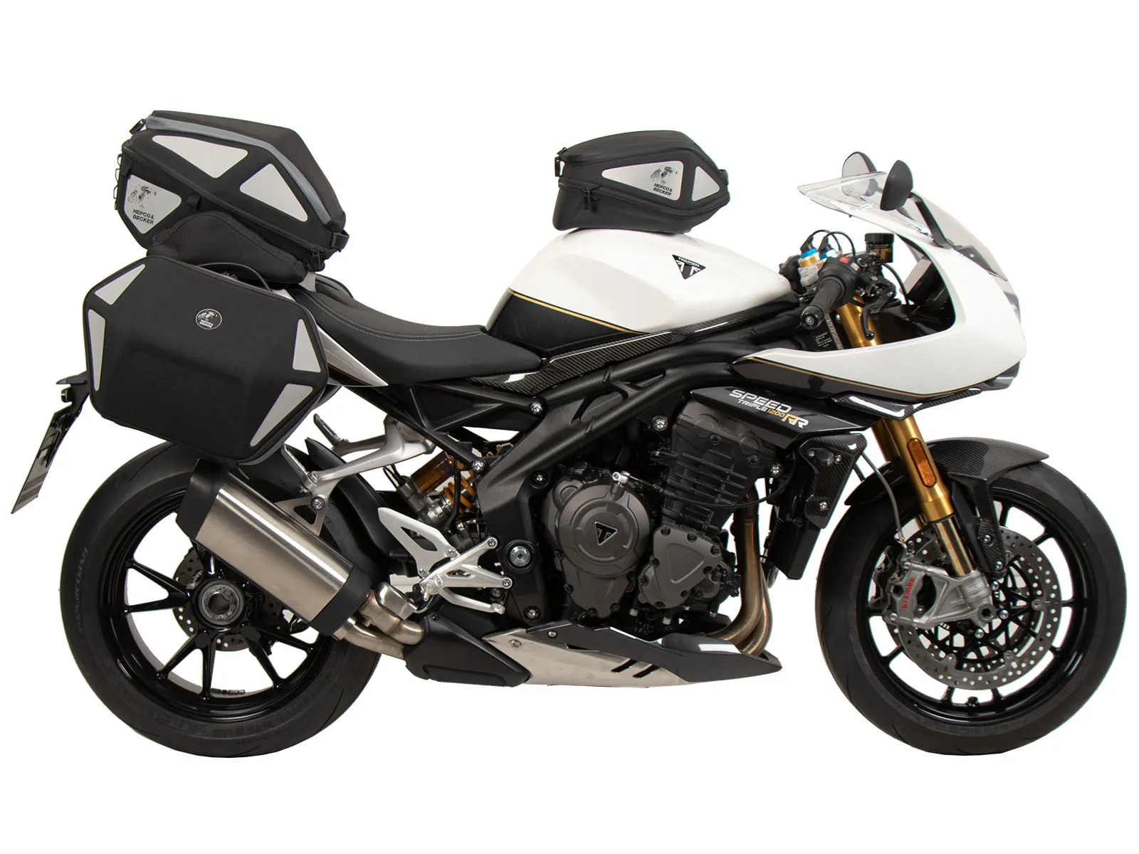 Sport rack fixed black for Triumph Speed Triple 1200 RS/RR (2021-)