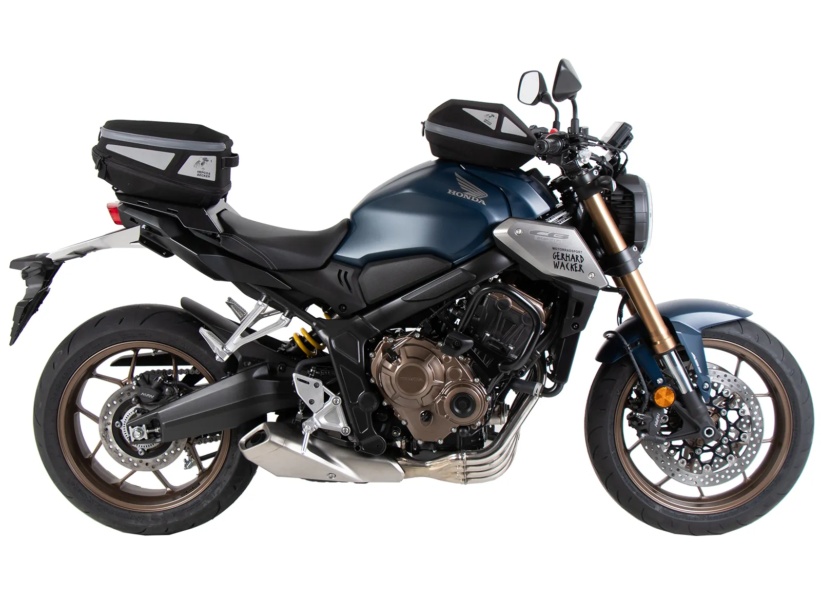 Sport rack black for Honda CB 650 R (2021-2023)