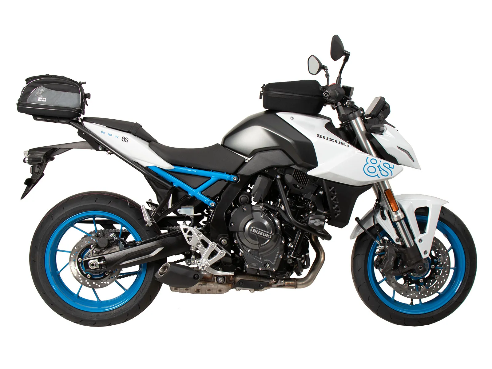 Smartrack rear carrier black for Suzuki GSX-8S (2023-)