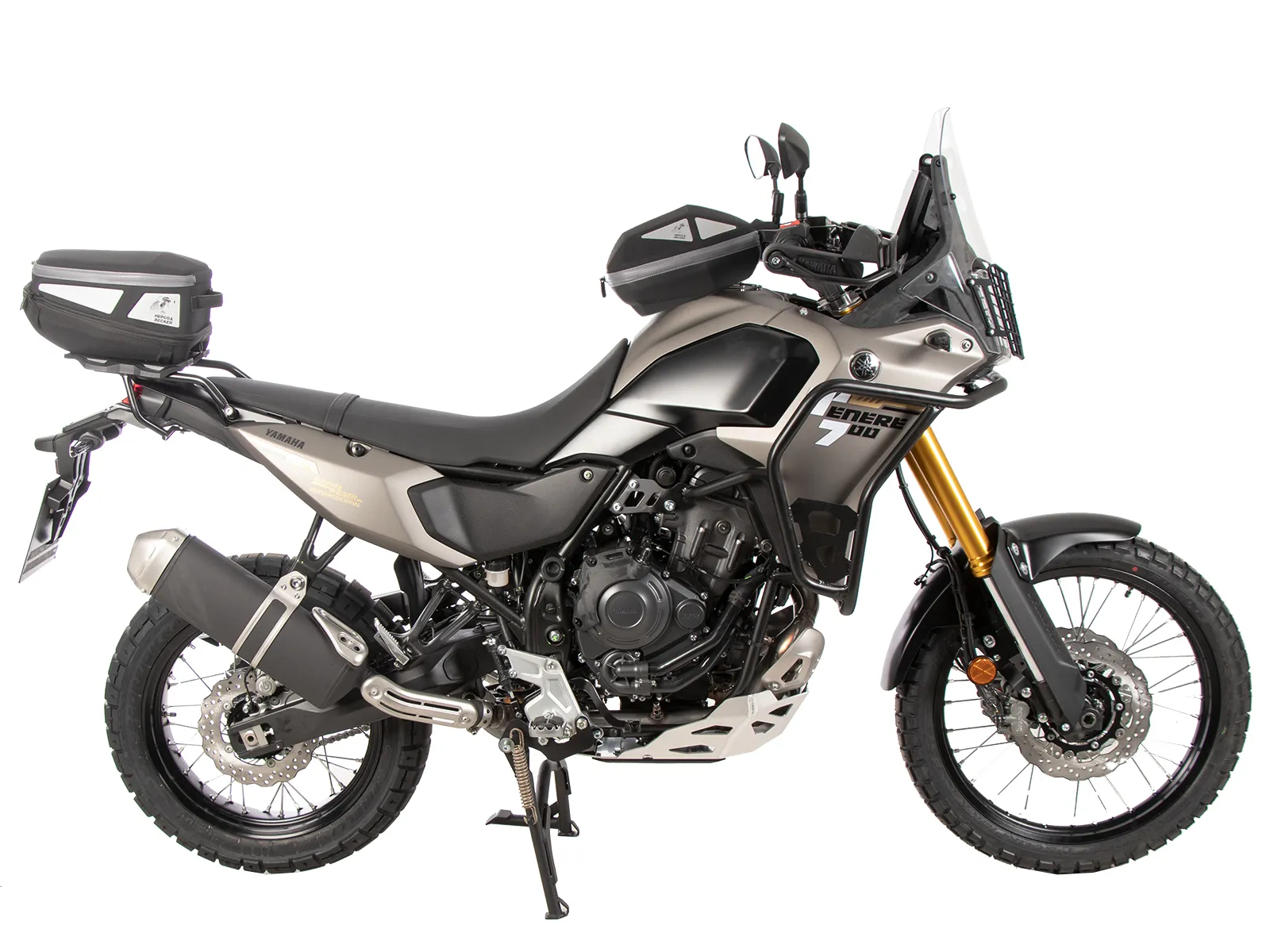 Smartrack rear carrier for Yamaha T√©n√©r√© 700 Rally (2025-), black