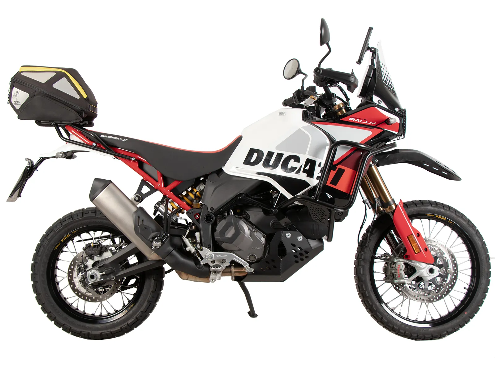 Smartrack rear carrier black for Ducati DesertX Rally (2024-)
