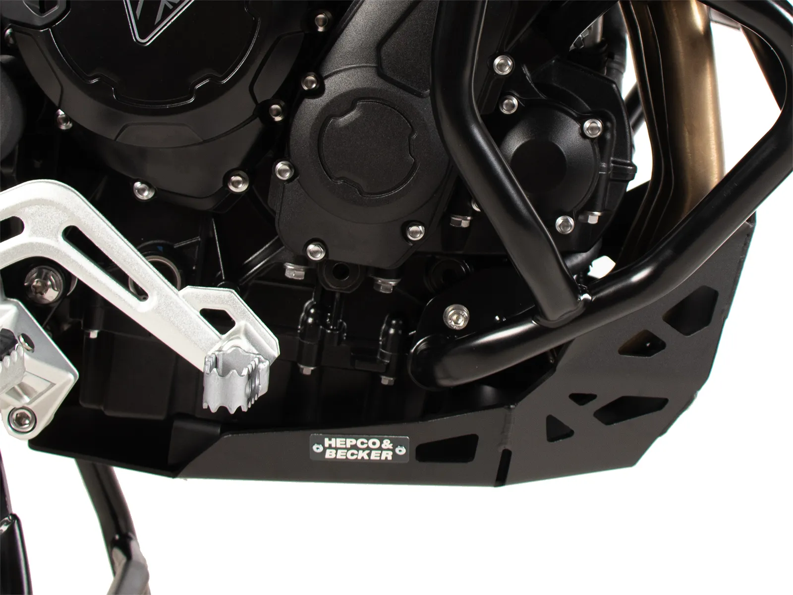 Engine protection plate black for Triumph Tiger 900 Rally Pro (2024-)