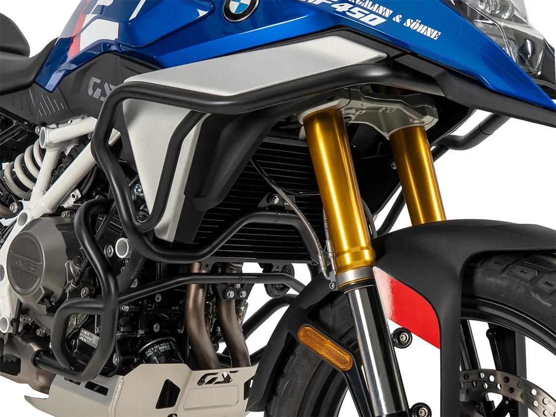 Black tank guard for BMW F 450 GS (2026-)