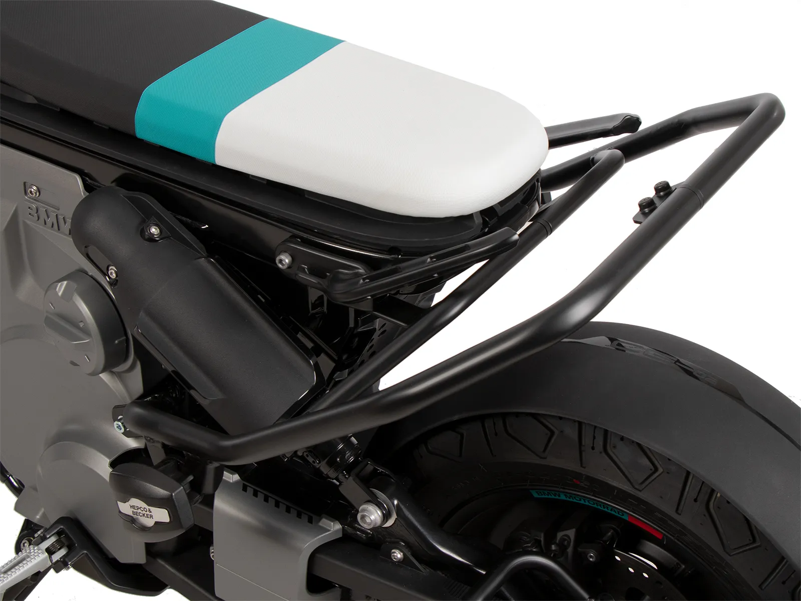 Rear protection bar black for BMW CE 02 (2023-)