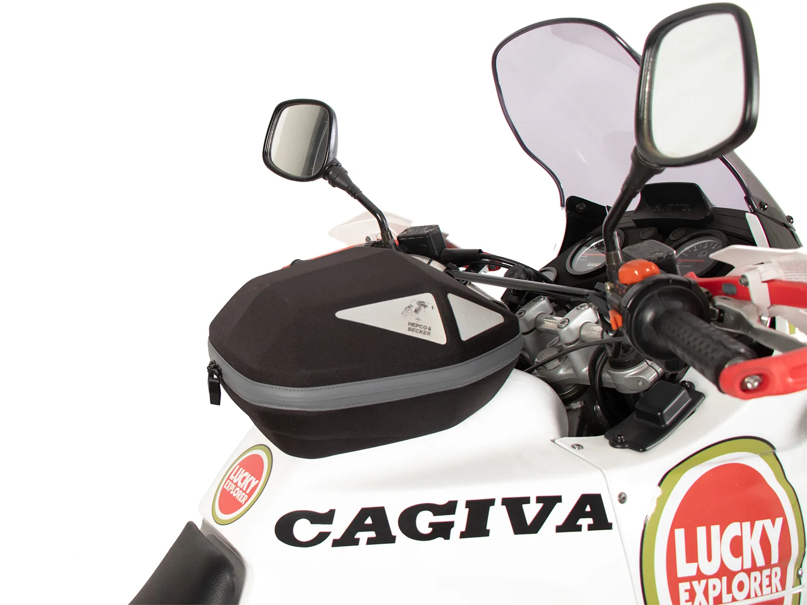 BASIC tank ring incl. tank bag lock unit for Cagiva Elefant 900 ie (1990-1992)