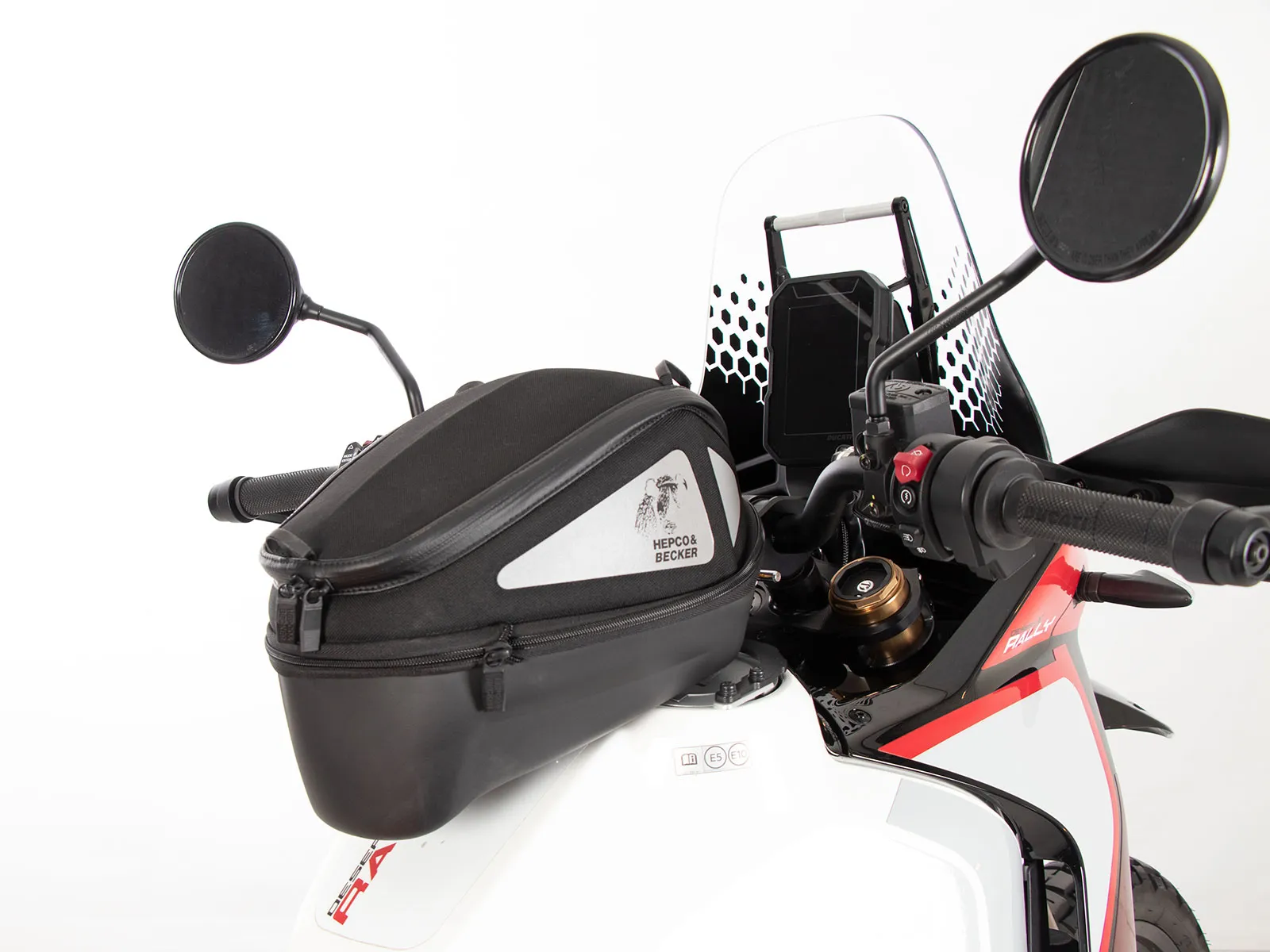BASIC tank ring incl. tank bag lock unit for Ducati DesertX (2022-)