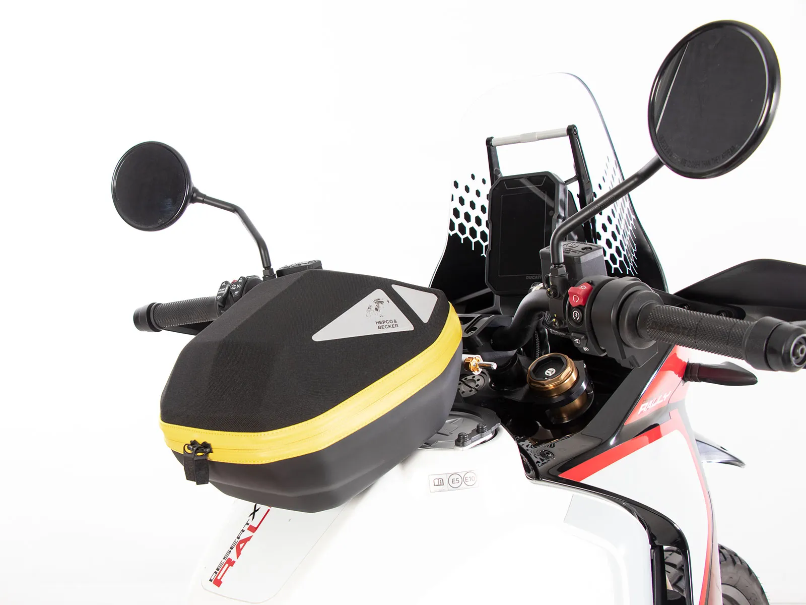 BASIC tank ring incl. tank bag lock unit for Ducati DesertX Rally (2024-)