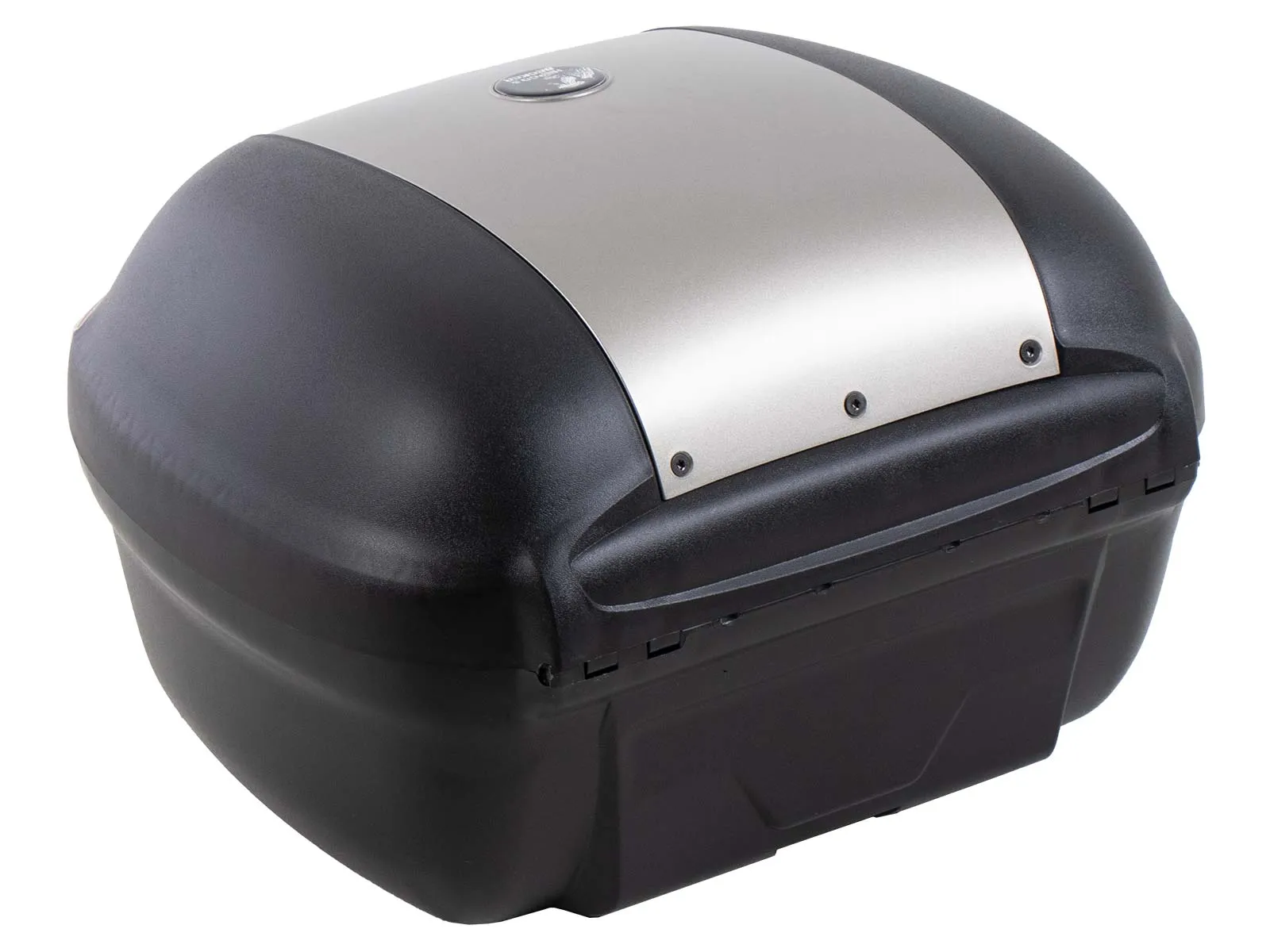 Journey 40 top case silver incl. universal mounting plate