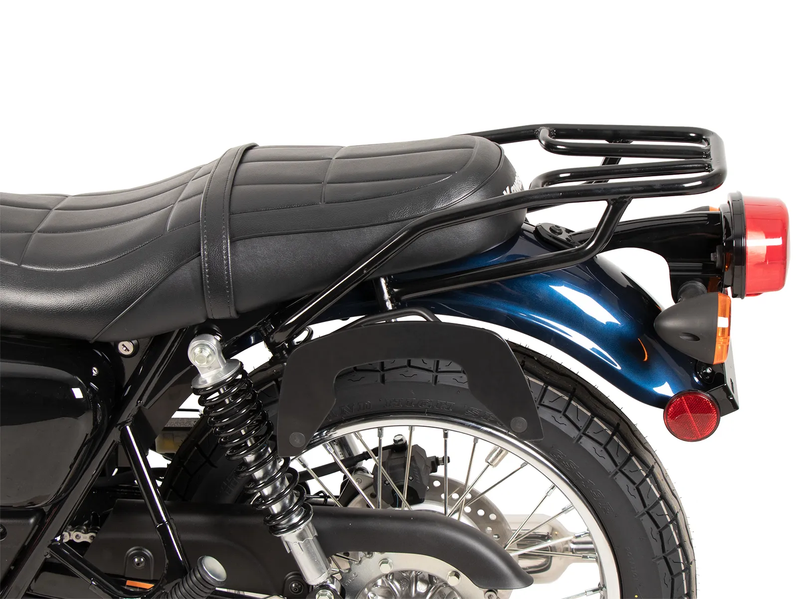 C-Bow side carrier black for Kawasaki W230 / Meguro S1 (2025-)