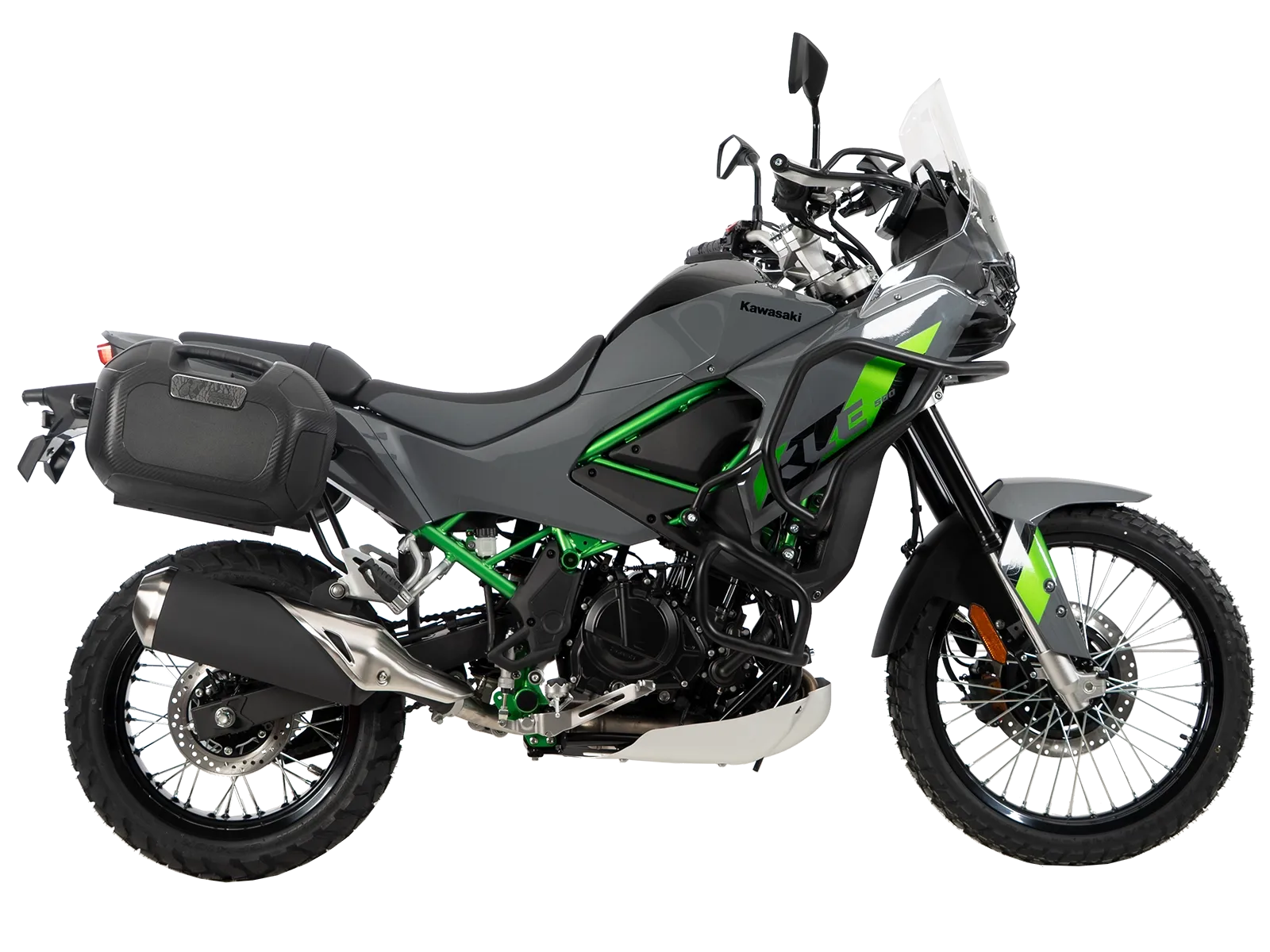 C-Bow side carrier black for Kawasaki KLE 500 / SE (2026-)