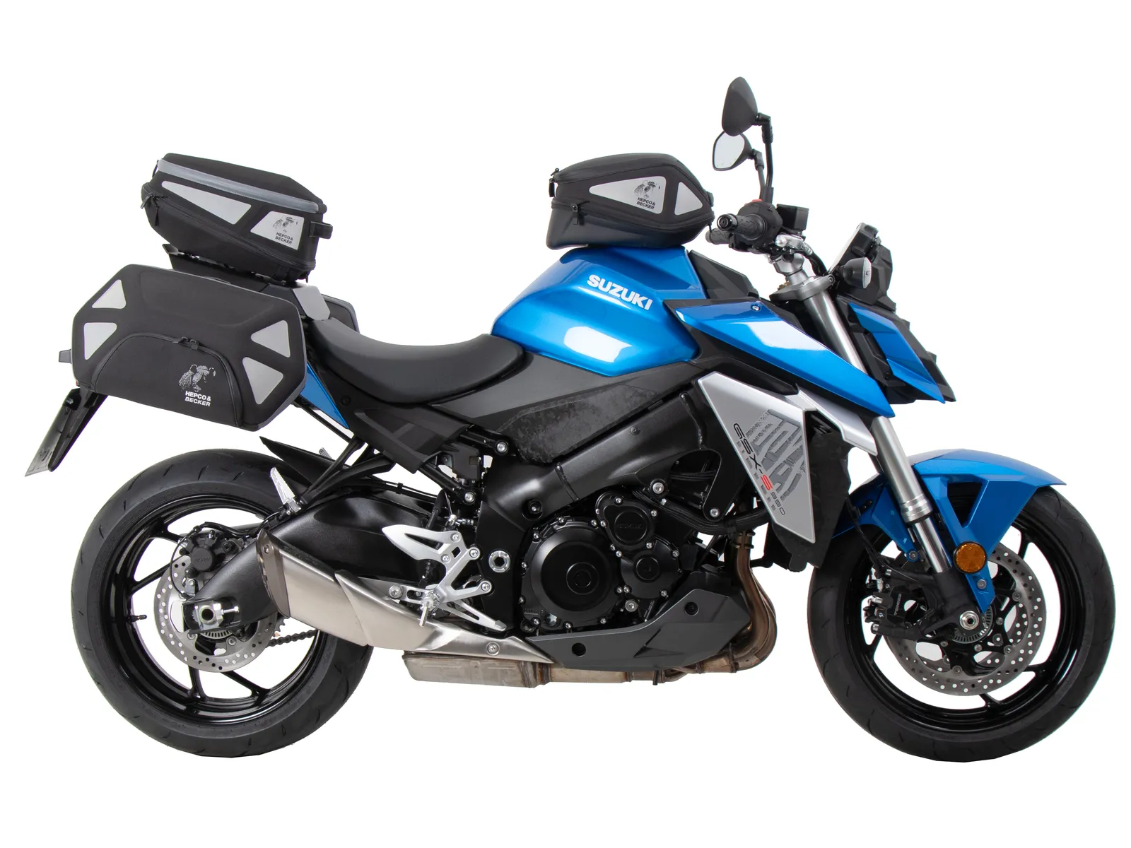 C-Bow side carrier black for Suzuki GSX-S 1000 (2021-)/GSX-S 950 (2021-)