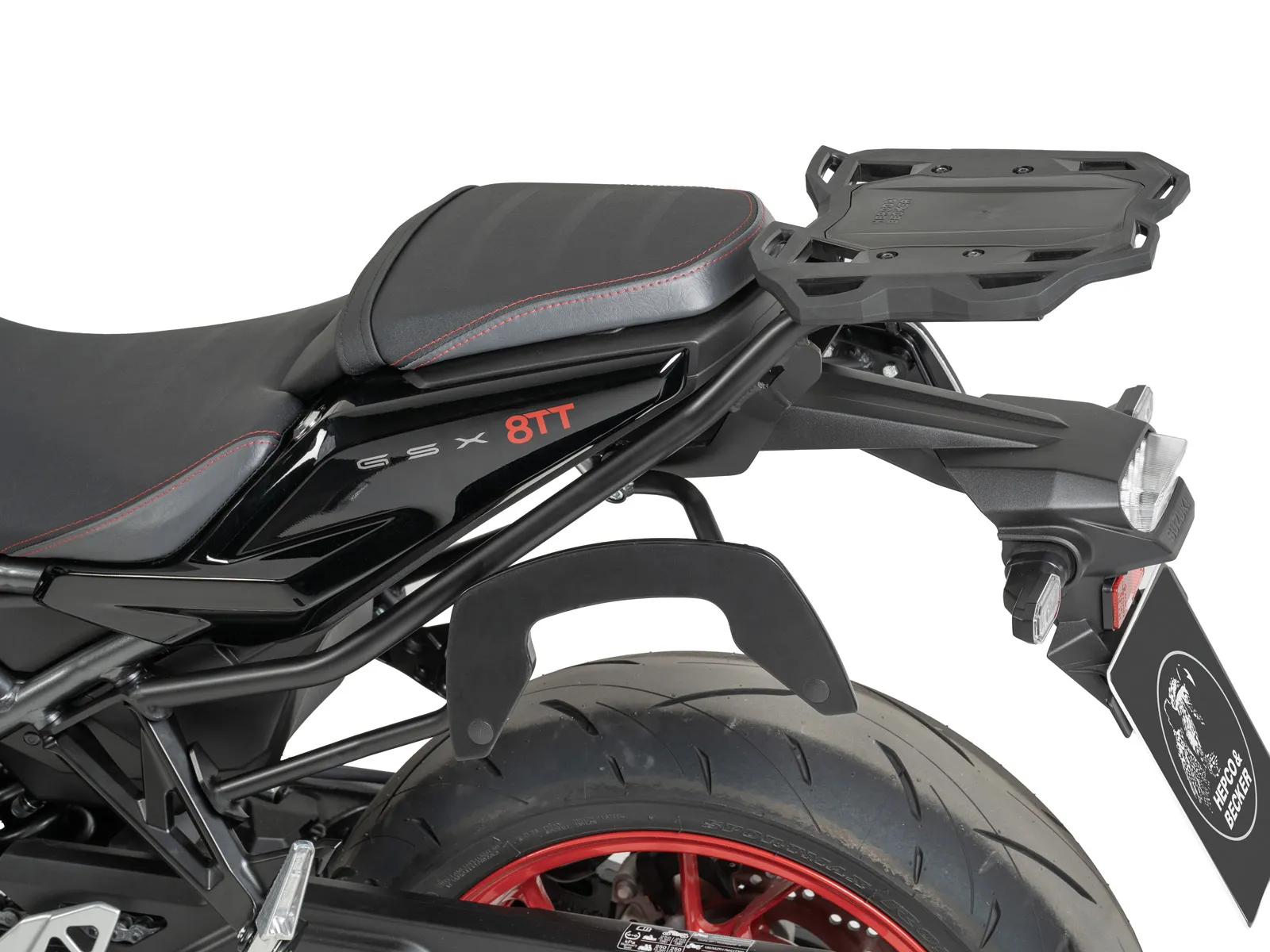 C-Bow side carrier black for Suzuki GSX-8TT (2025-)
