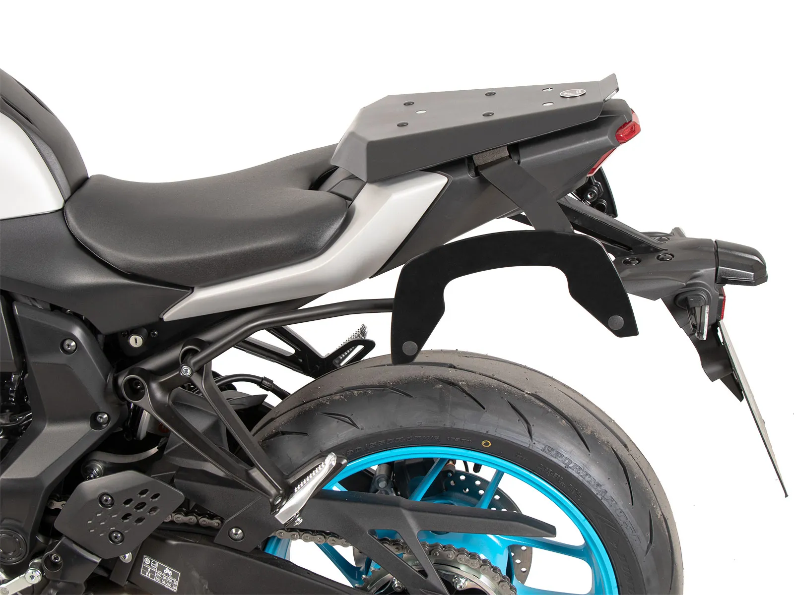C-Bow side carrier black for Yamaha MT-07 / Y-AMT (2025-)
