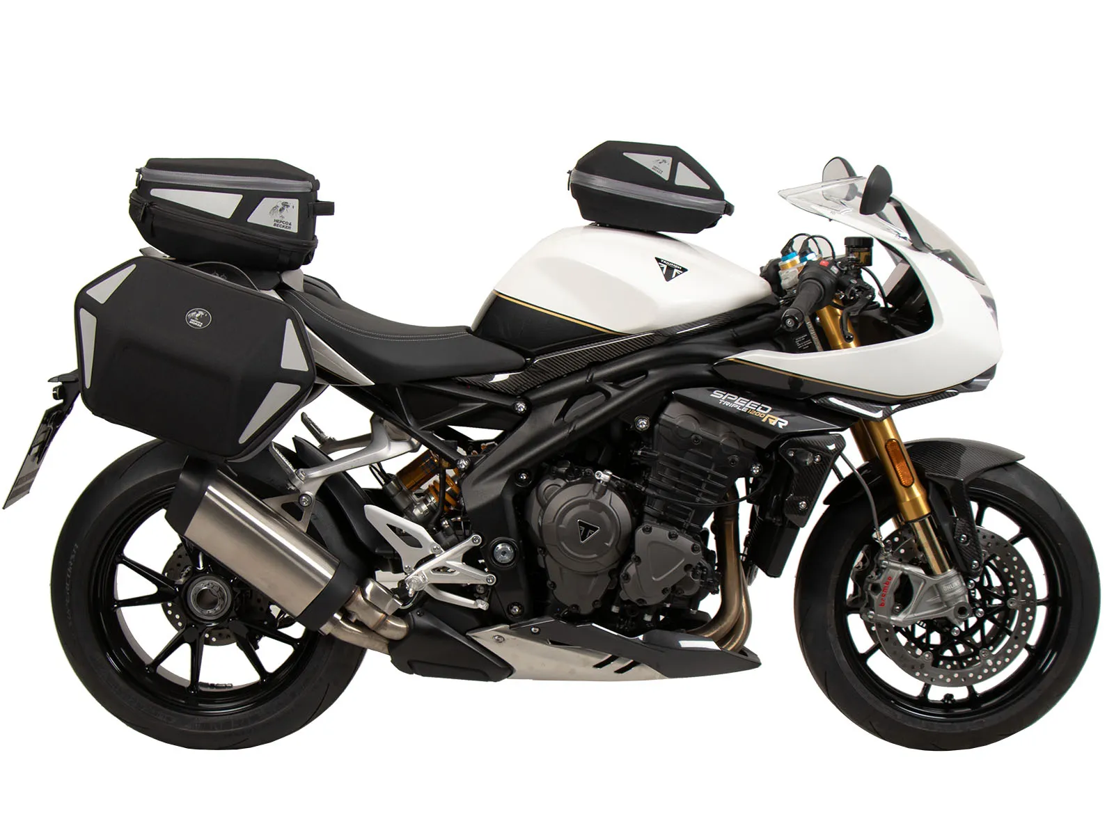 C-Bow side carrier black for Triumph Speed Triple 1200 RS/RR (2021-)