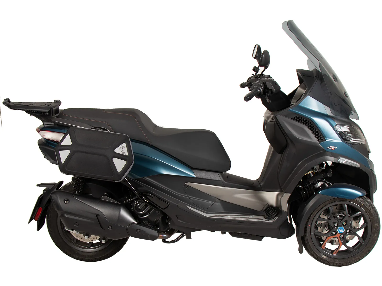C-Bow side carrier black for Piaggio MP3 Exclusive 530 (2022-)