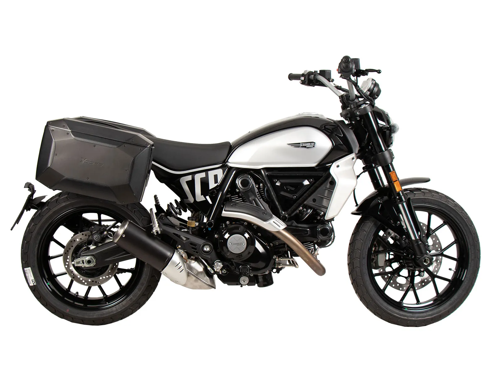 C-Bow side carrier black for Ducati Scrambler 800 Icon / Dark (2023-)