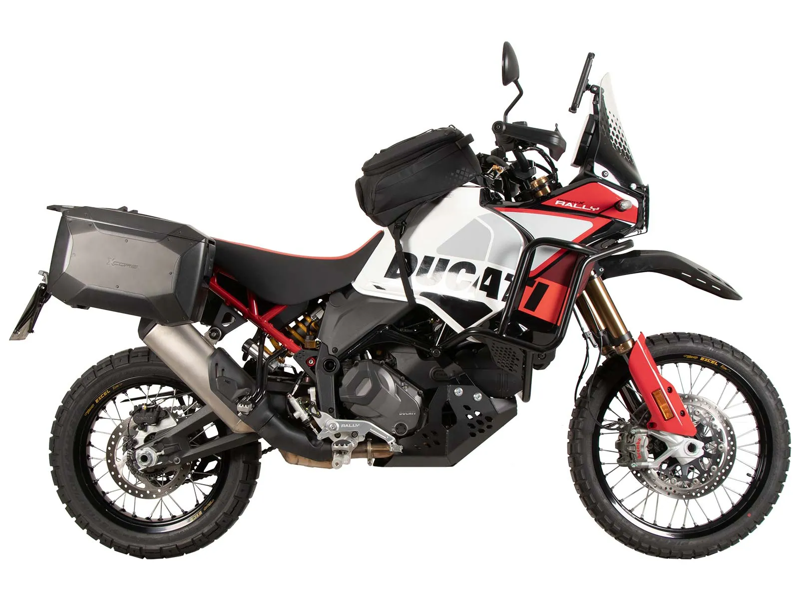 C-Bow side carrier black for Ducati DesertX Rally (2024-)
