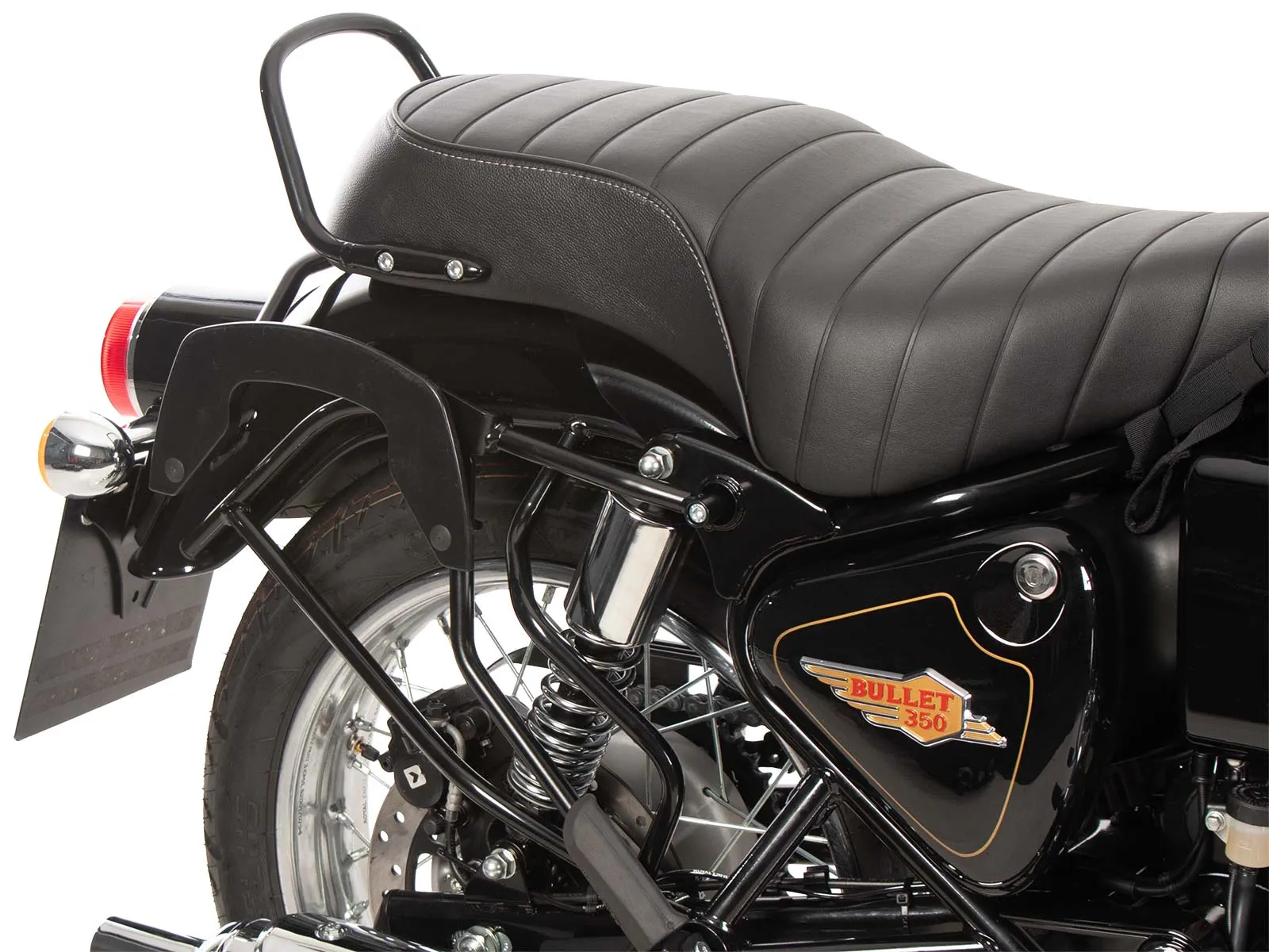 C-Bow side carrier black for Royal Enfield Bullet 350 (2024-)