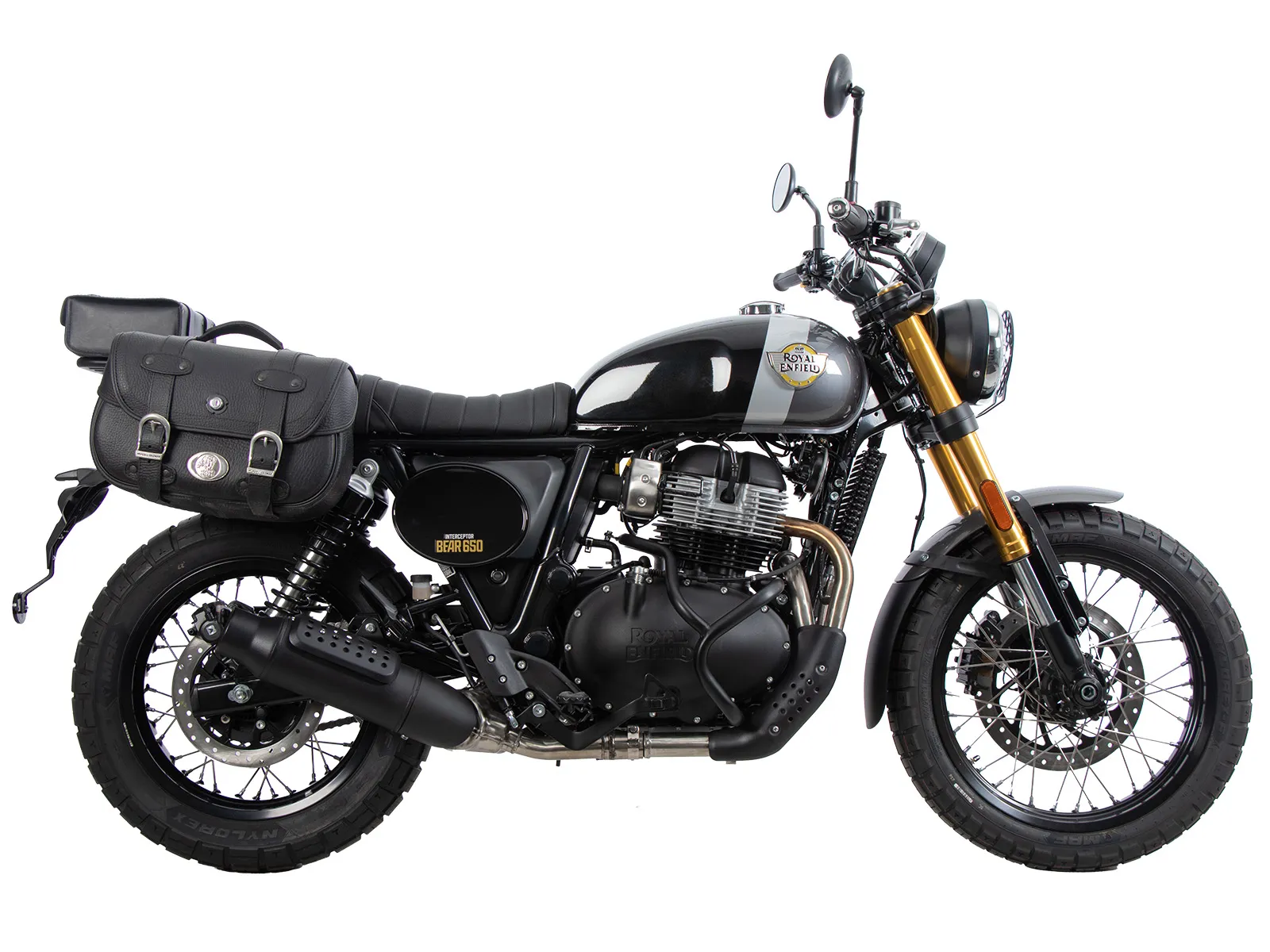 C-Bow side carrier black for Royal Enfield Bear 650 (2025-)