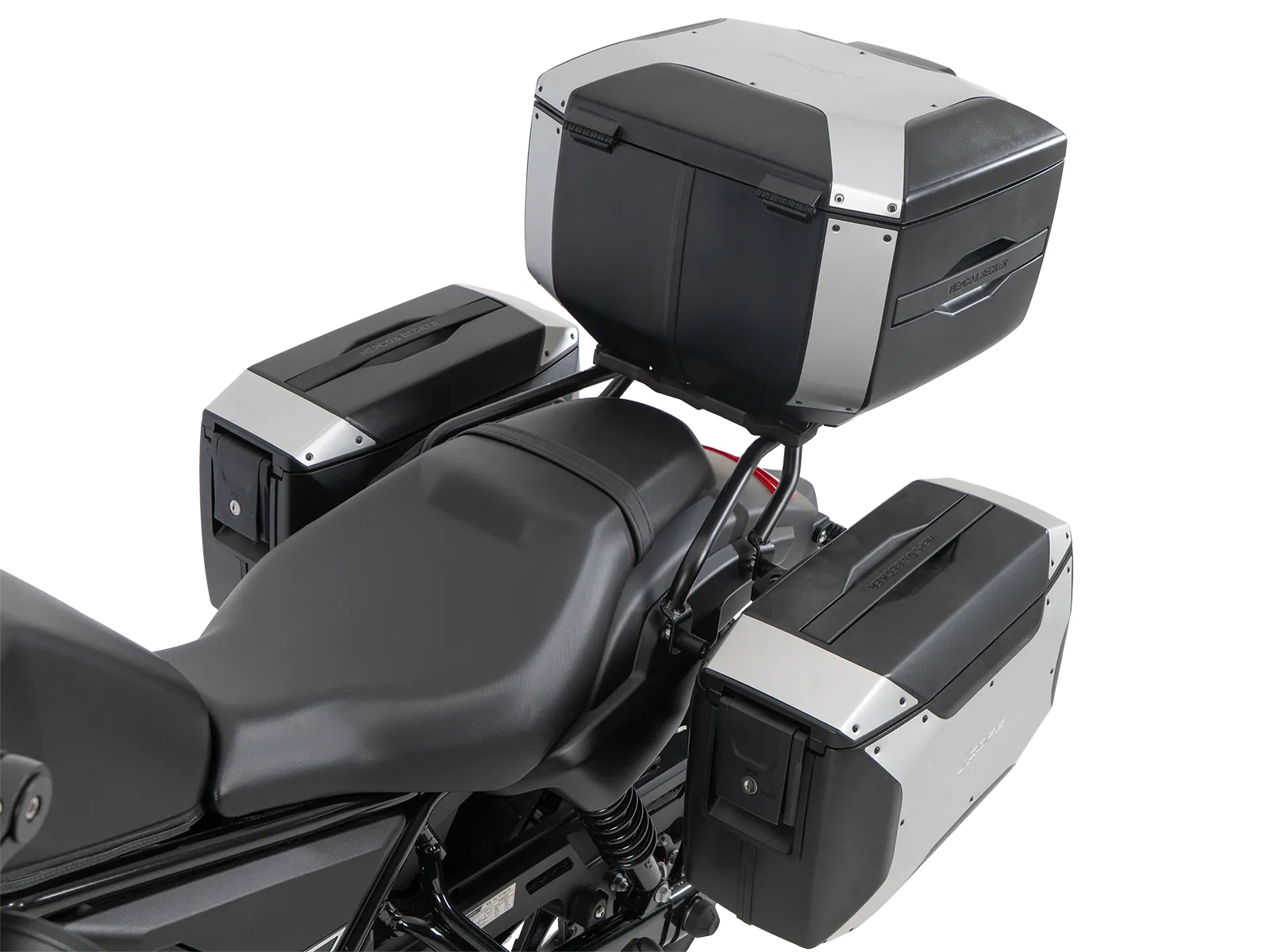 C-Bow side carrier black for Zontes 125-C2 (2025-)