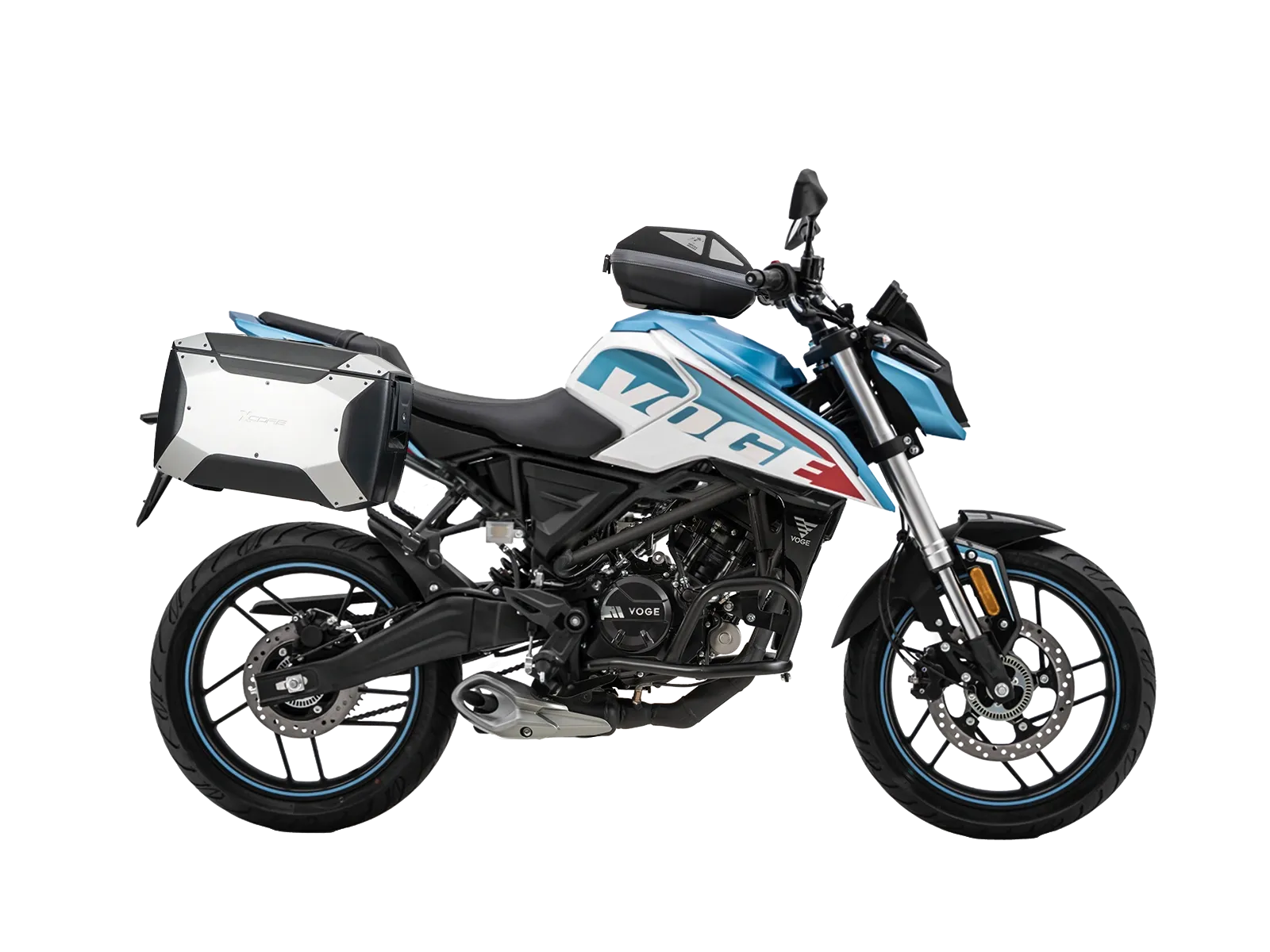 C-Bow side carrier black for Voge R 125 (2023-)