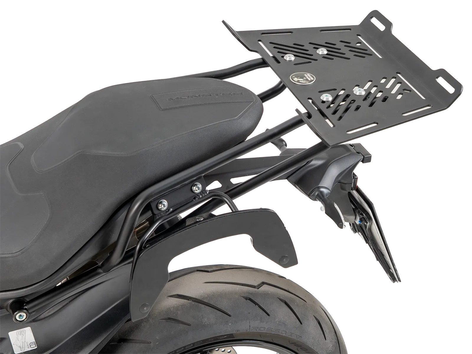 C-Bow side carrier black for Ducati Monster 890 / + (2026-)