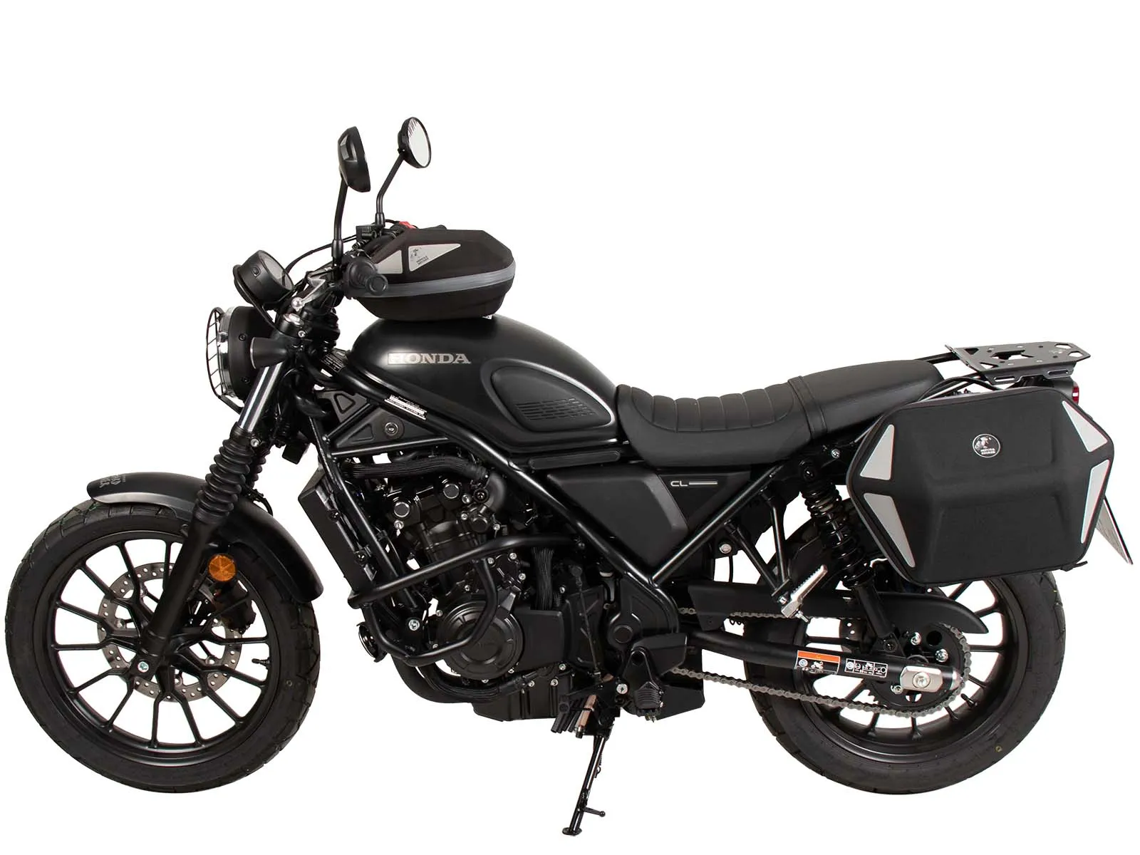 C-Bow side carrier one-sided left black for Honda CL 500 (2023-)