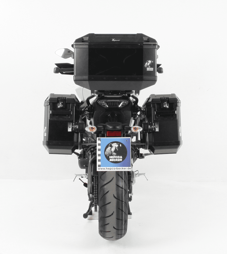 Side case carrier Lock-it anthracite for Yamaha MT-09 Tracer ABS (2015-2017)