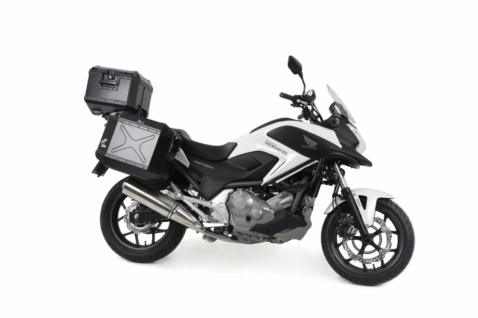Side case carrier Lock-it black for Honda NC 700 X (2012-2013)/750 X/DCT (2014-2020)