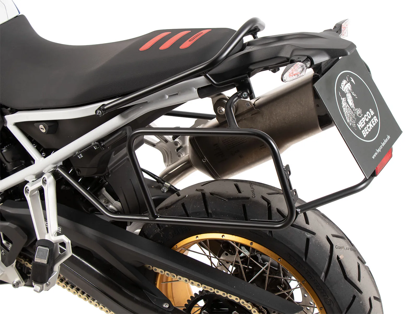 Side case carrier cutout for Xplorer cutout case 40/37 for BMW F 900 GS (2024-)
